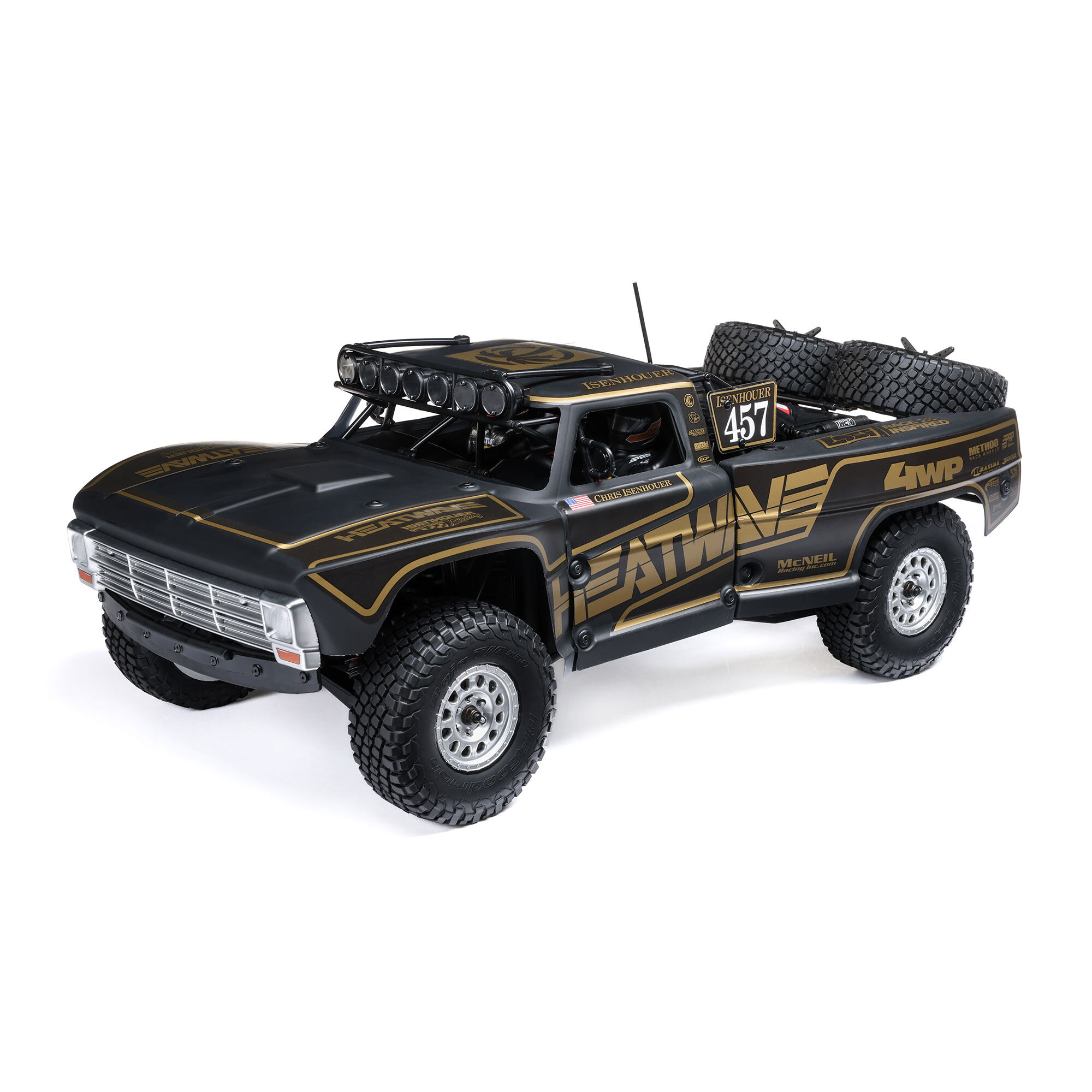 Losi 1/10 Baja Rey 2.0 Ford F100 Isenhouer Brothers 3S 4X4 RTR Brushless, Black