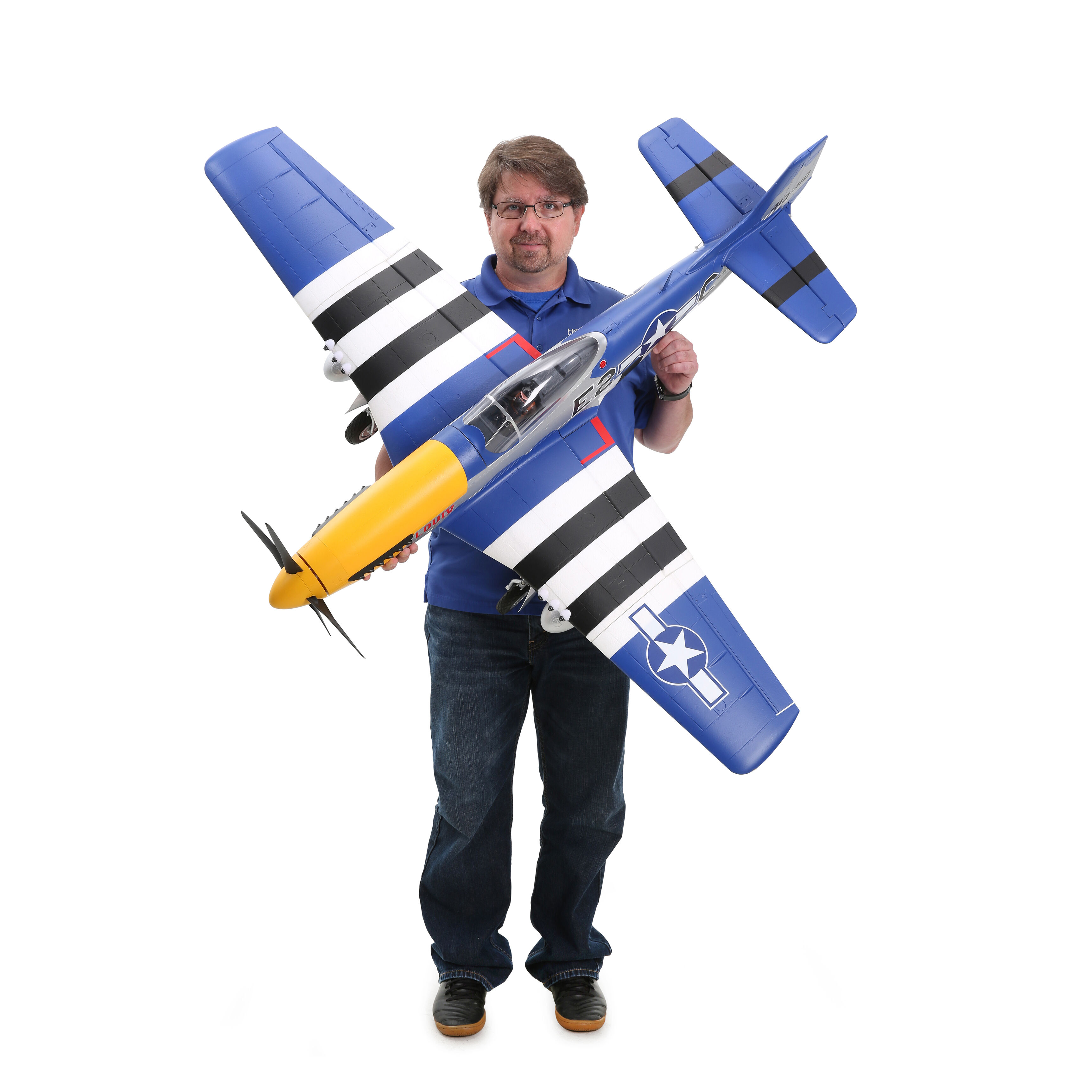 E-flite P-51D Mustang 1.5m BNF Basic Combo
