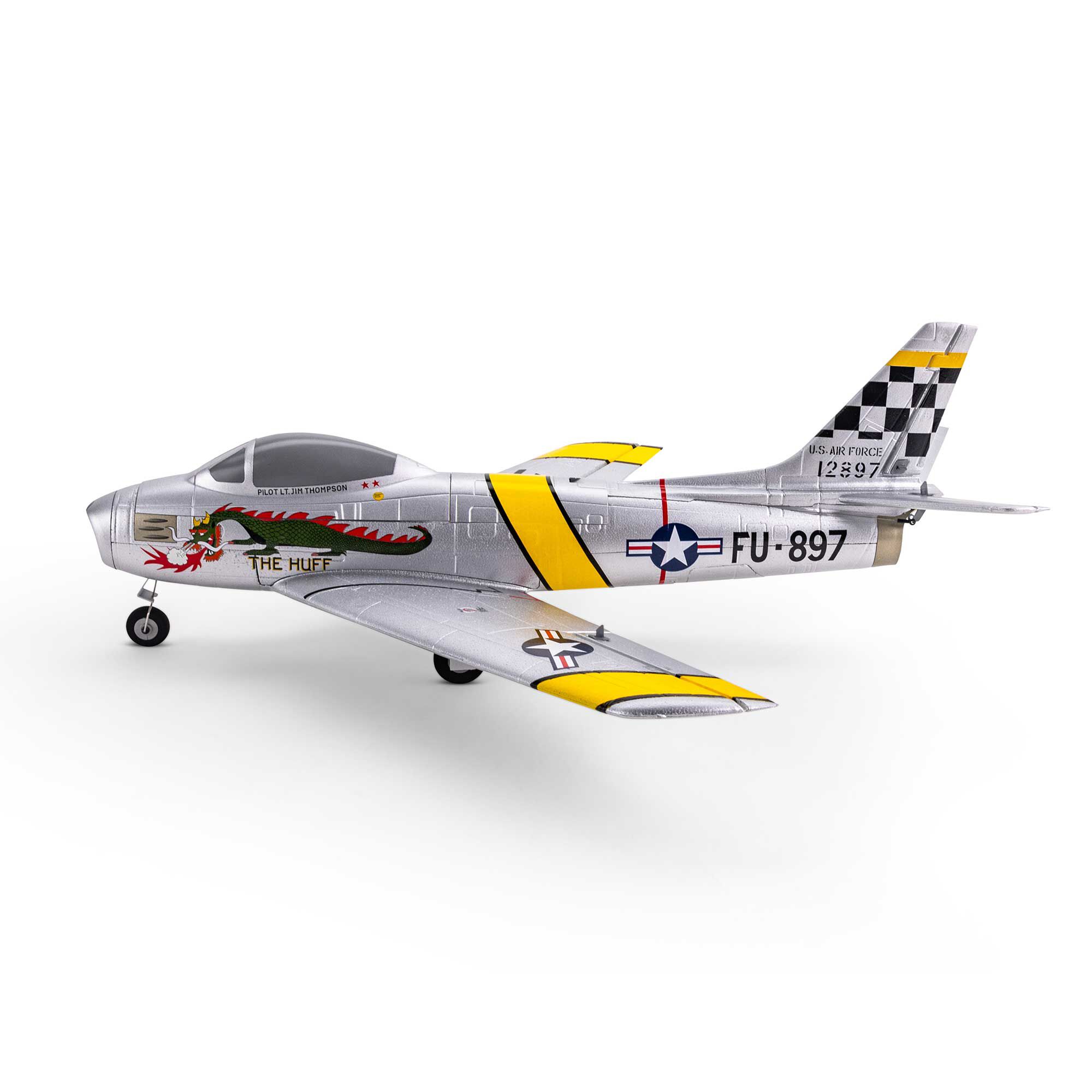 E-flite UMX F-86 Sabre 30mm EDF Jet BNF Basic with AS3X and SAFE Select