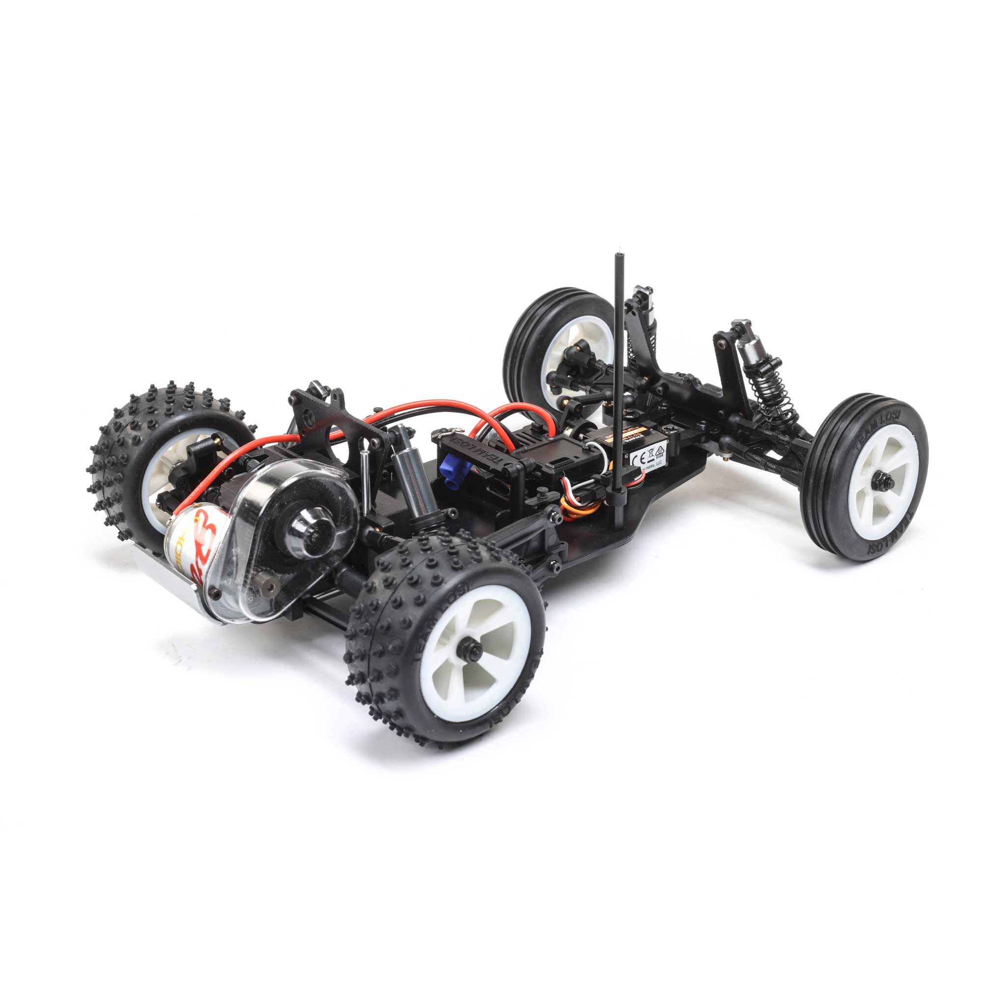 Losi 1/16 Mini JRX2 2S 2WD RTR Brushed Buggy (Battery & Charger Included), Black