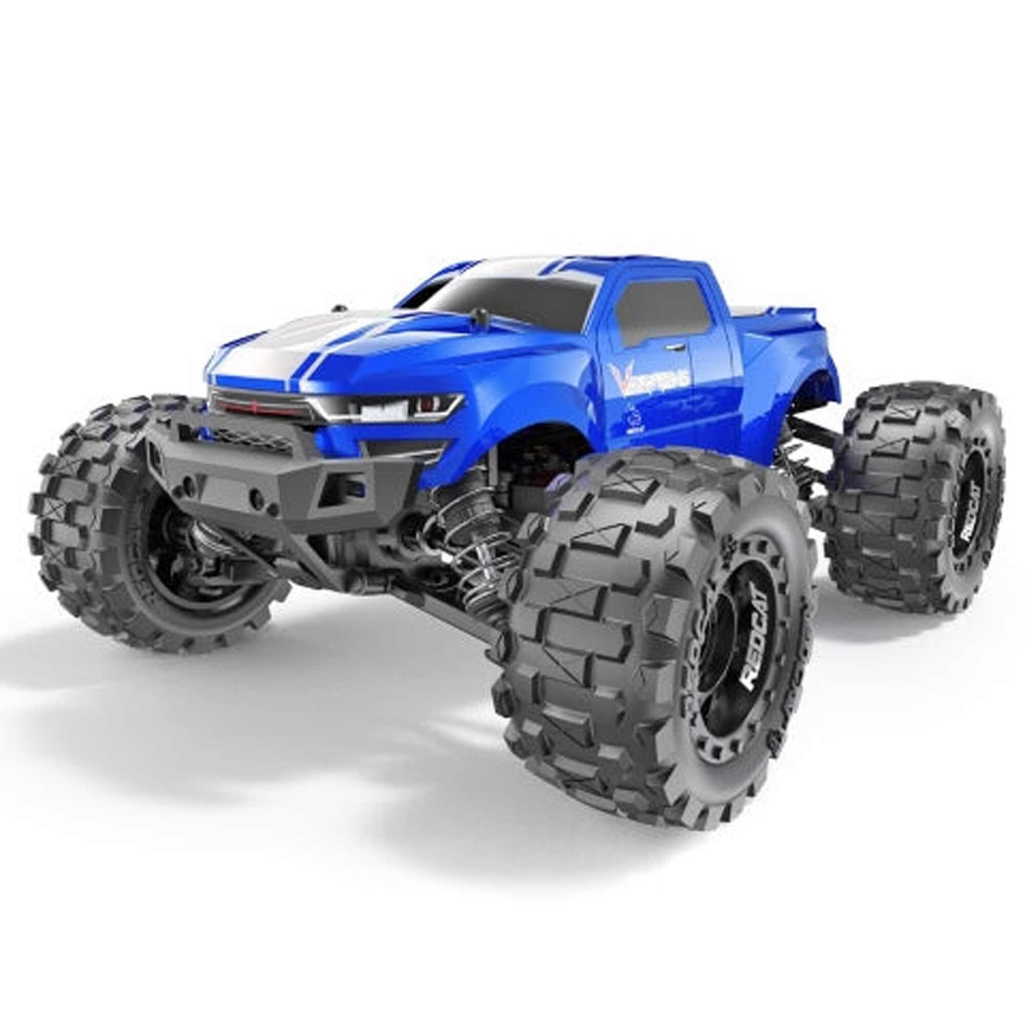 Redcat Racing 1/16 Volcano-16 4WD Monster Truck RTR, Blue