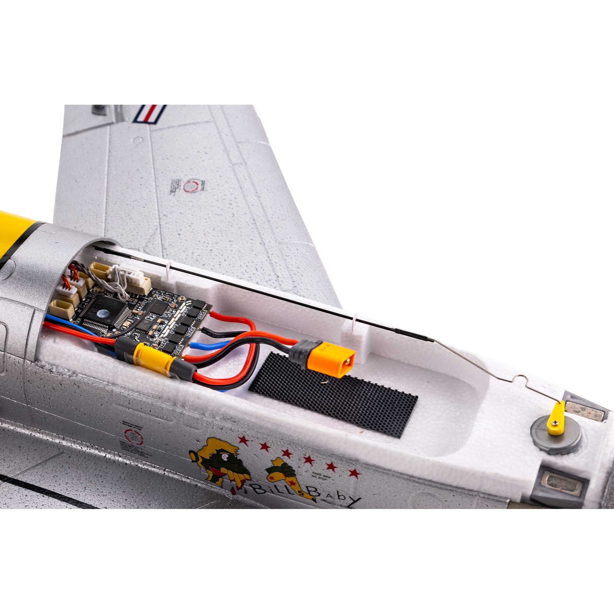 E-flite UMX F-86 Sabre 30mm EDF Jet BNF Basic with AS3X and SAFE Select