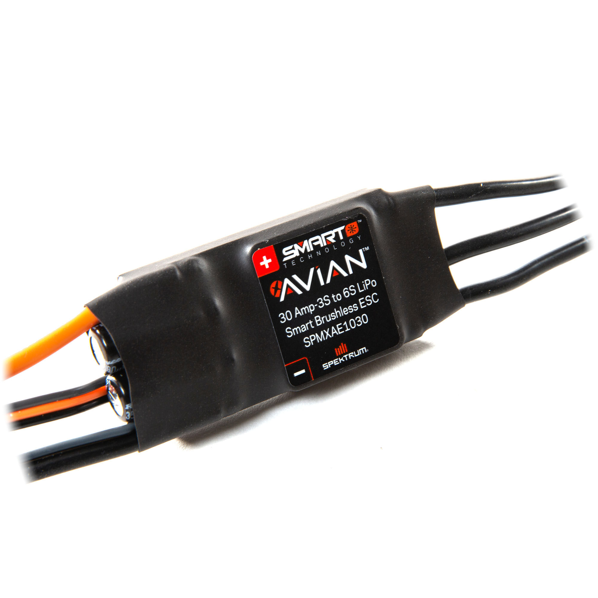 Spektrum Accessories Avian 30-Amp Brushless Smart ESC, 3S-6S