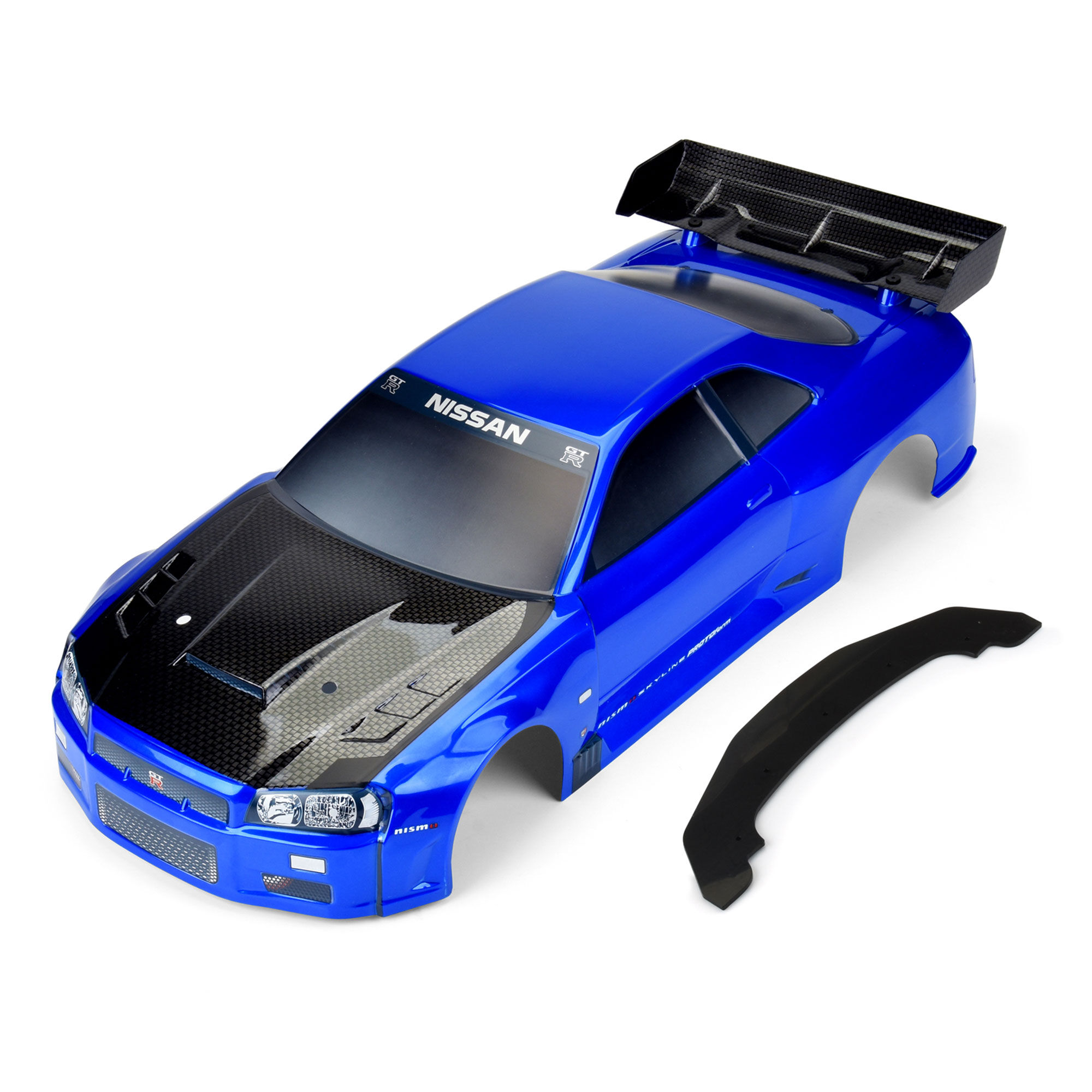 PROTOform 1/7 2002 Nissan Skyline GT-R R34 Painted Body (Blue): Infraction 6S