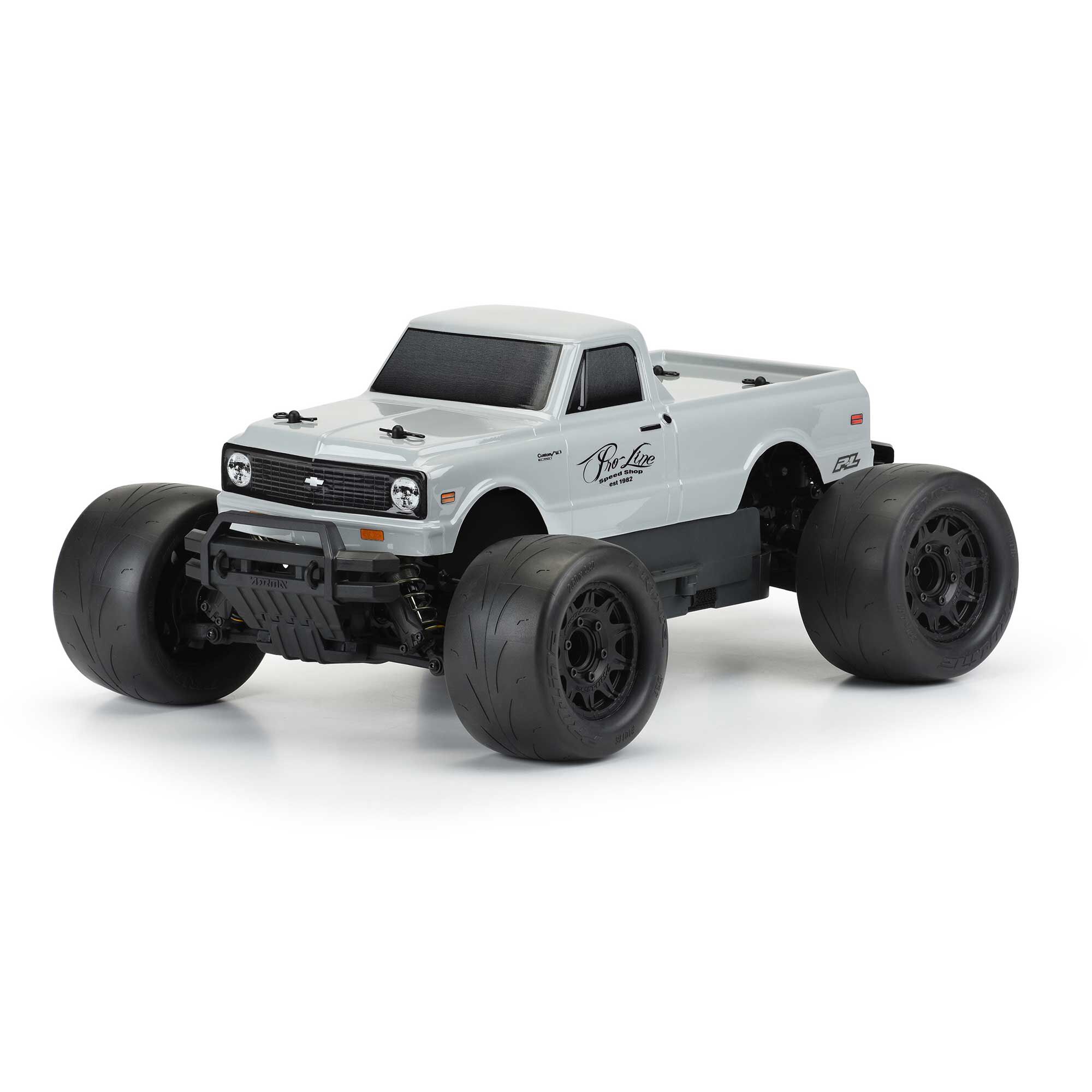 Pro-Line Racing 1/10 1972 Chevy C-10 Tough-Color Gray Body: Stampede & Granite