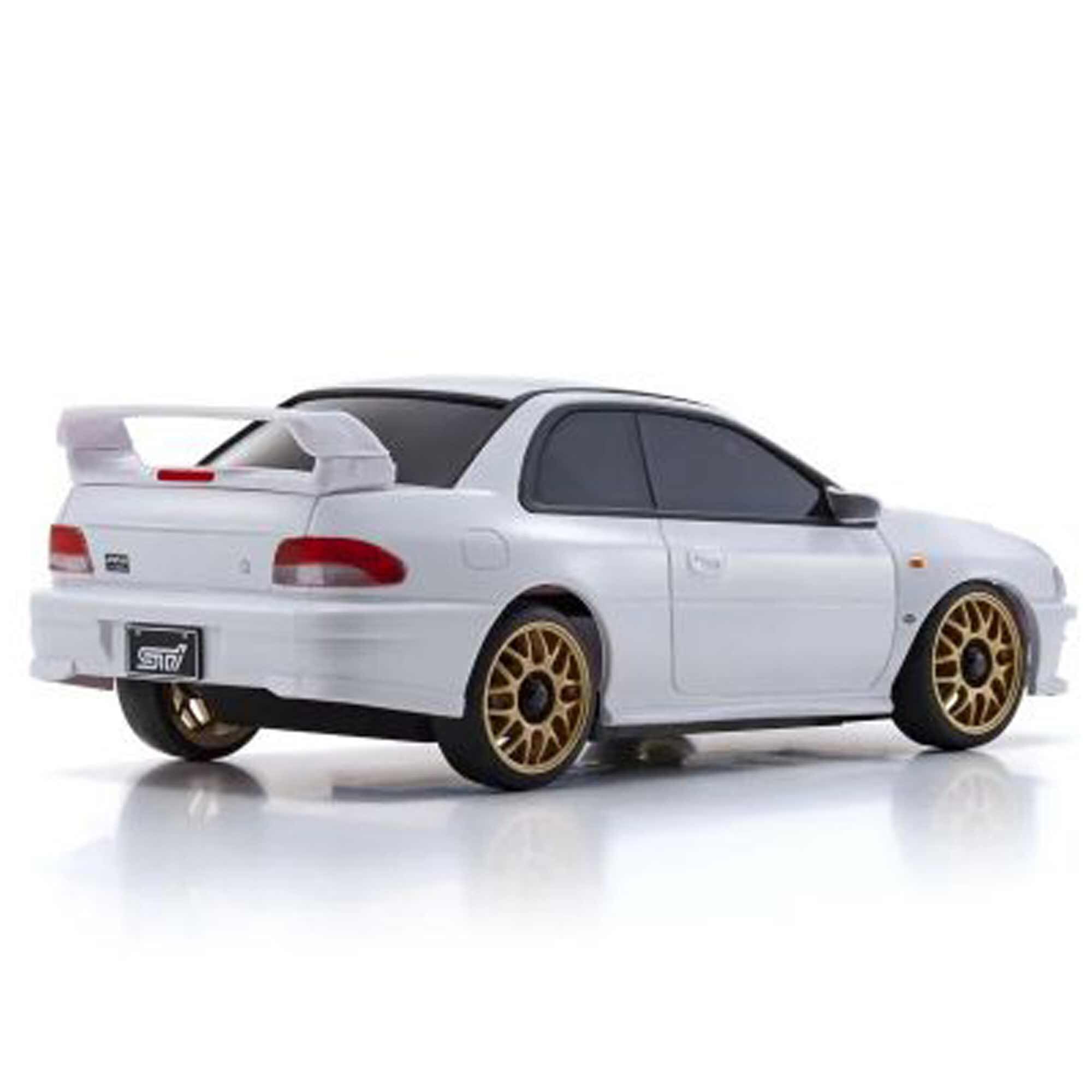 Kyosho 1/28 Subaru Inpreza 22B-STi MINI-Z AWD RTR, White