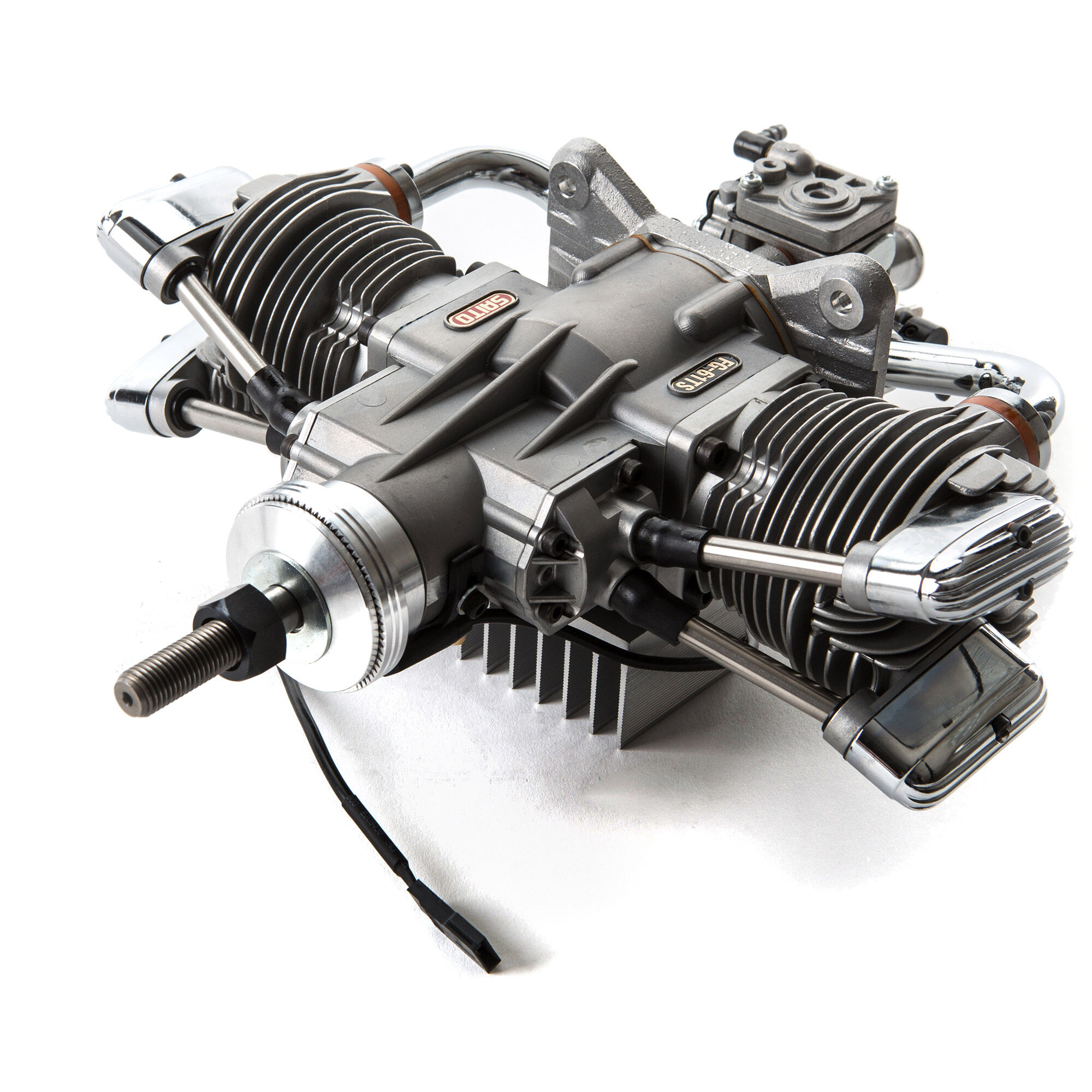Saito Engines FG-61TS 61cc 4-Stroke Gas Twin Engine: CC