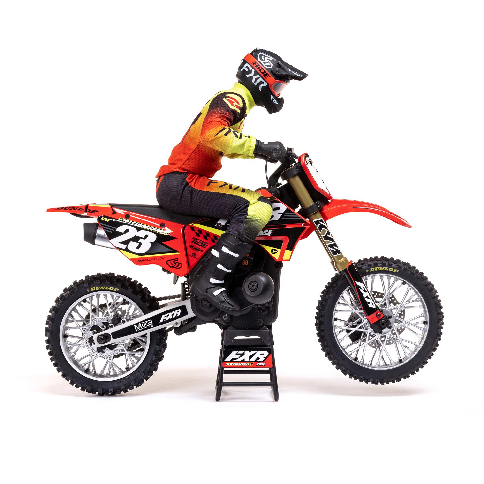Losi 1/4 Promoto-MX FXR 2S RTR Brushless Motorcycle, Red