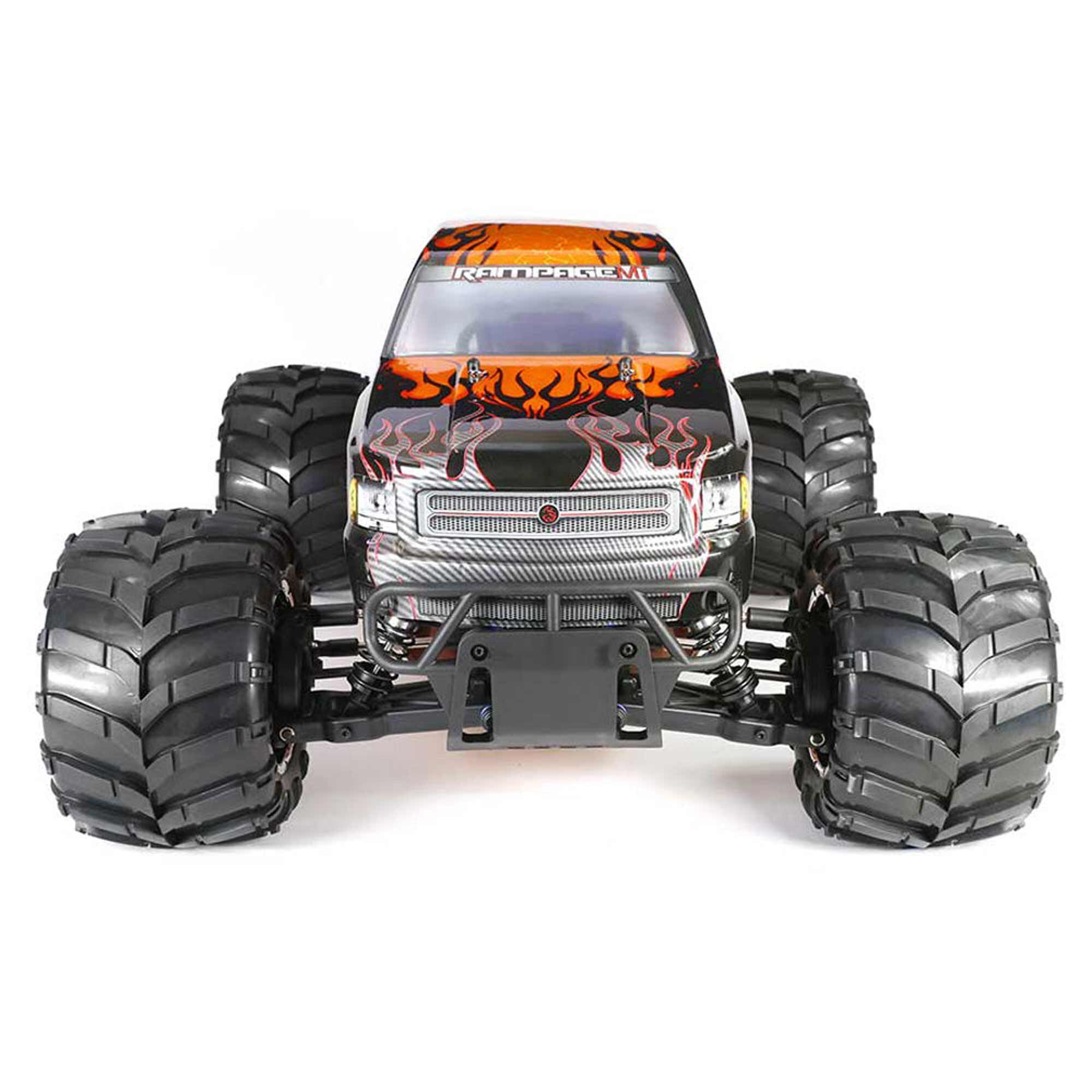 Redcat Racing 1/5 Rampage MT V3 4X4 Gas Monster Truck RTR, Orange Flame