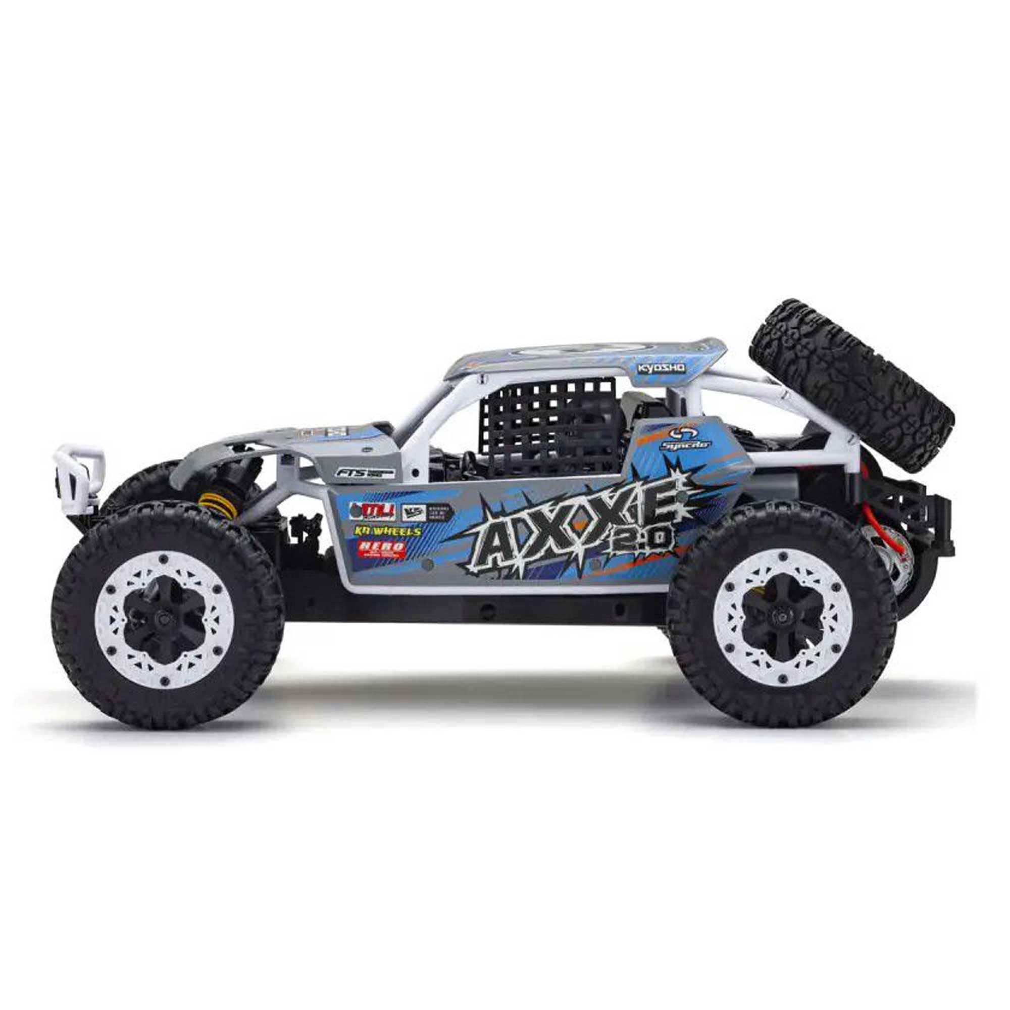 Kyosho 1/10 Axxe 2.0 2WD Off-Road Buggy RTR, Blue
