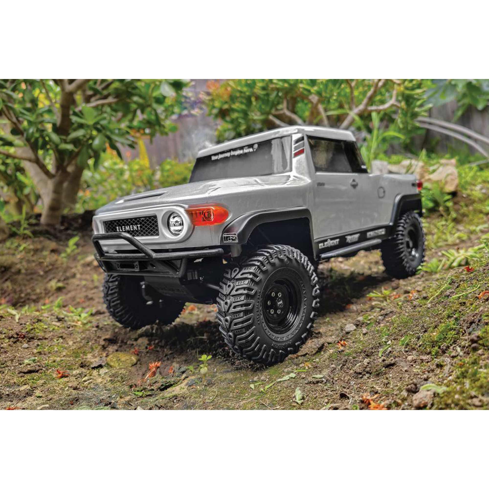Team Associated 1/10 Enduro Trail Truck, Utron SE RTR, Silver, LiPo Combo