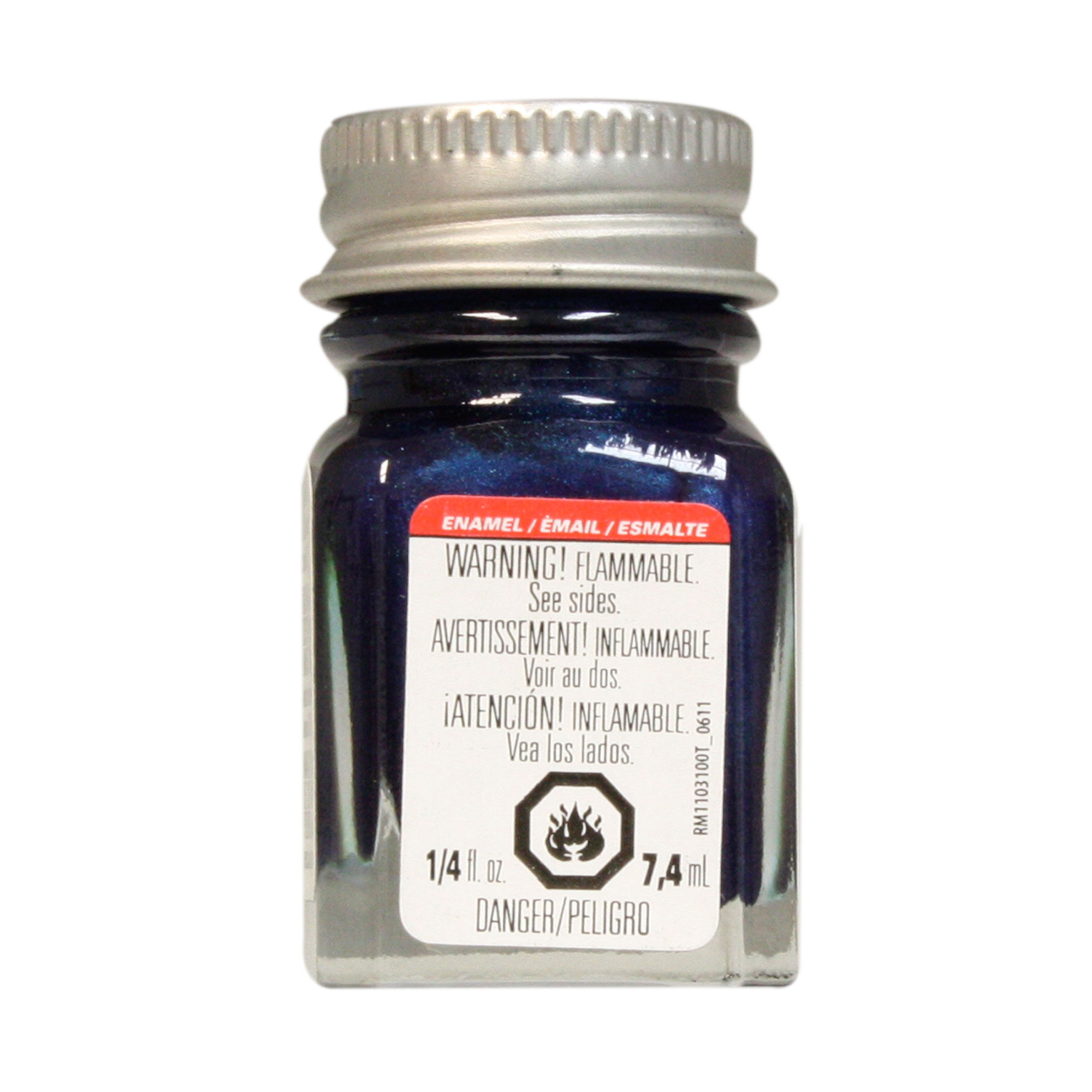 Testor Corp. Enamel 1/4 oz Arctic Blue Metallic
