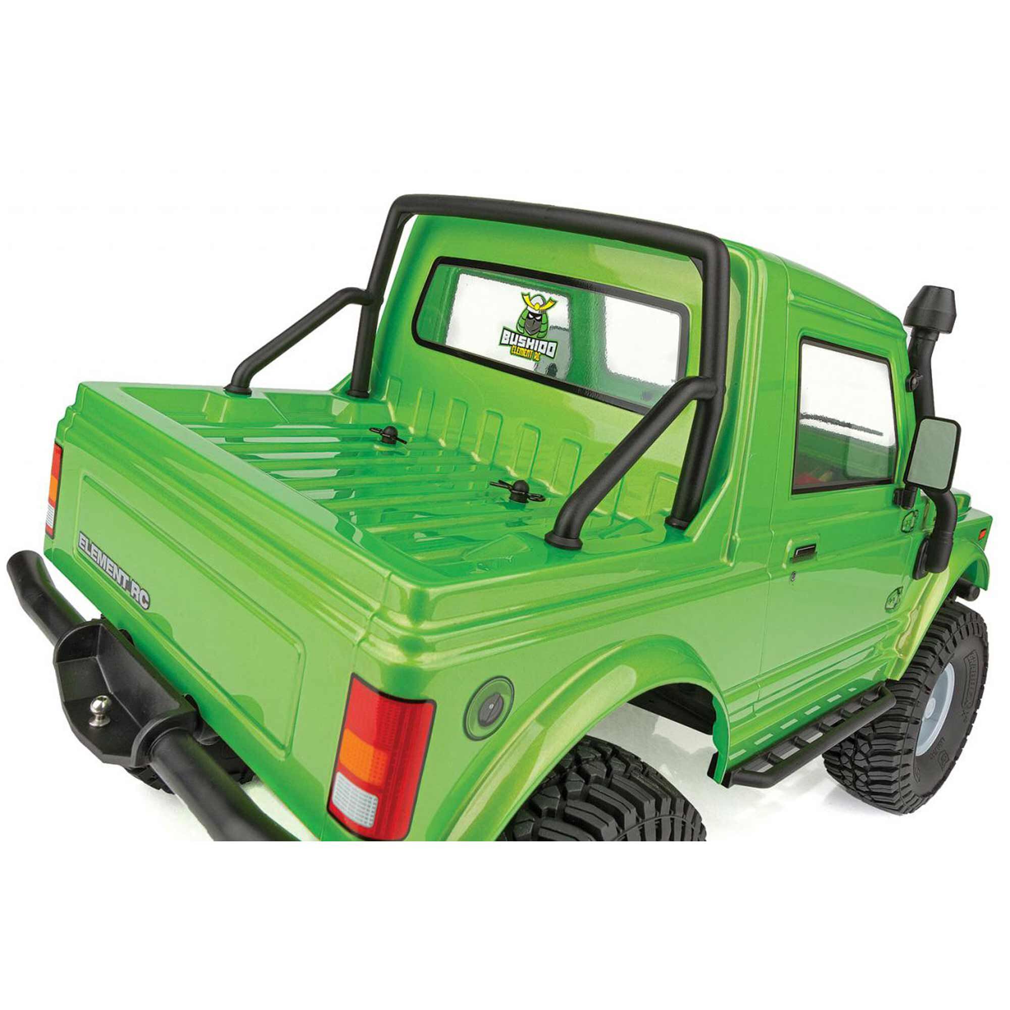Team Associated Enduro Bushido Trail Truck RTR, Green, LiPo Combo
