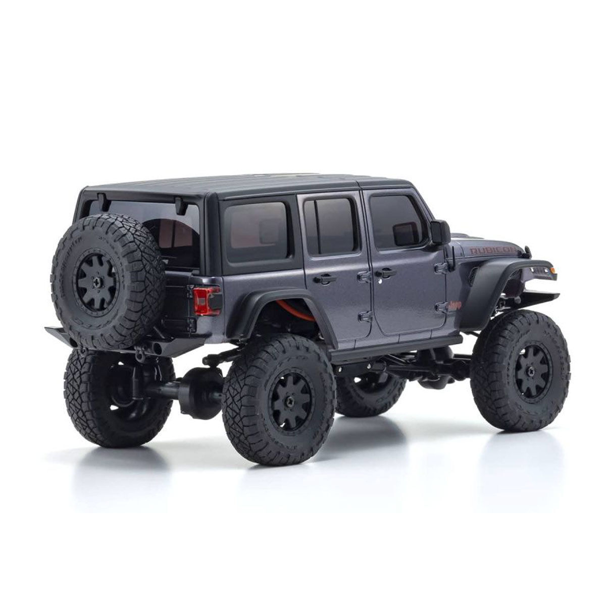 Kyosho 1/28 Jeep Wrangler Unlimited Rubicon MINI-Z 4x4 Crawler RTR, Metallic Granite