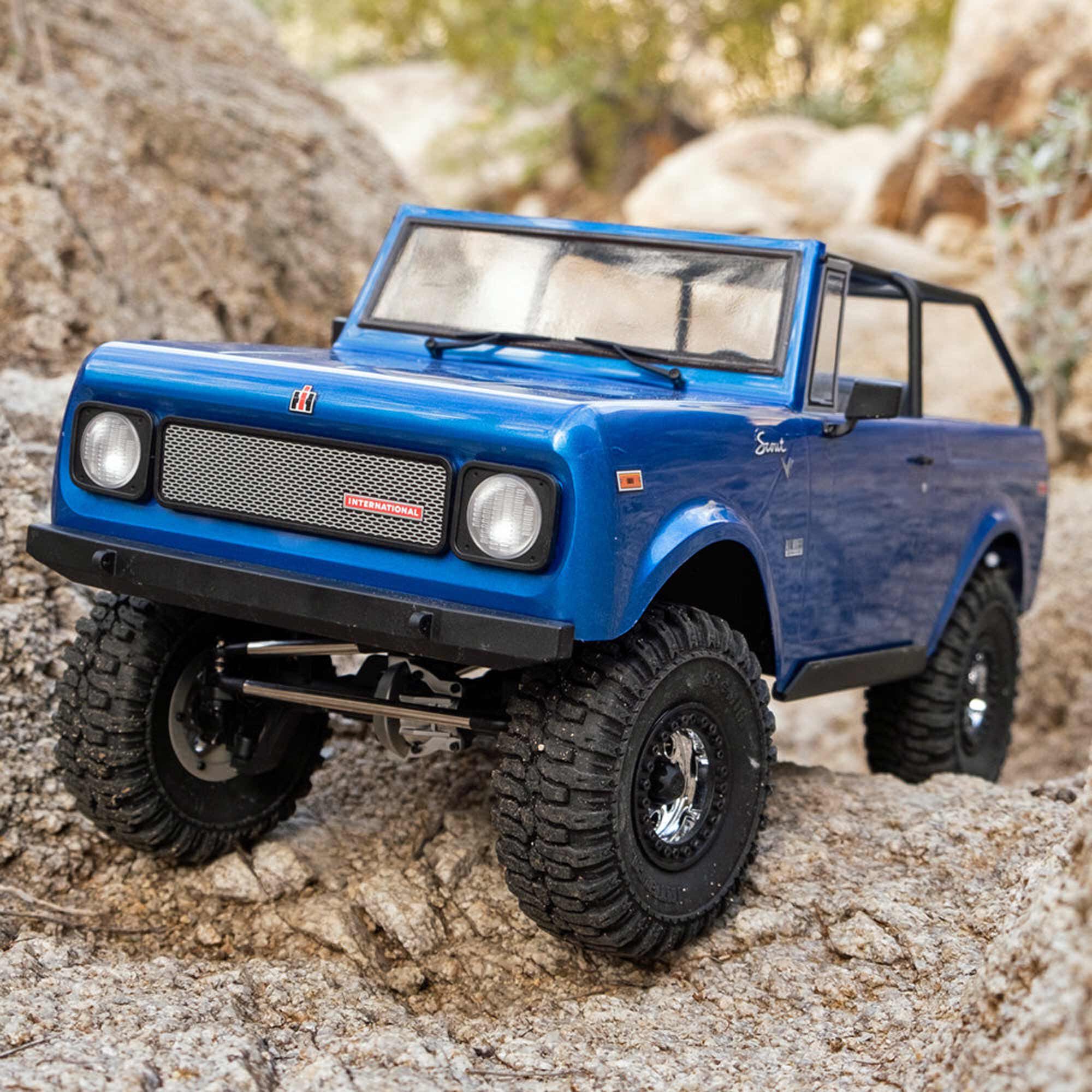 Redcat Racing 1/10 Gen9 International Scout 800A 4x4 Rock Crawler RTR, Blue