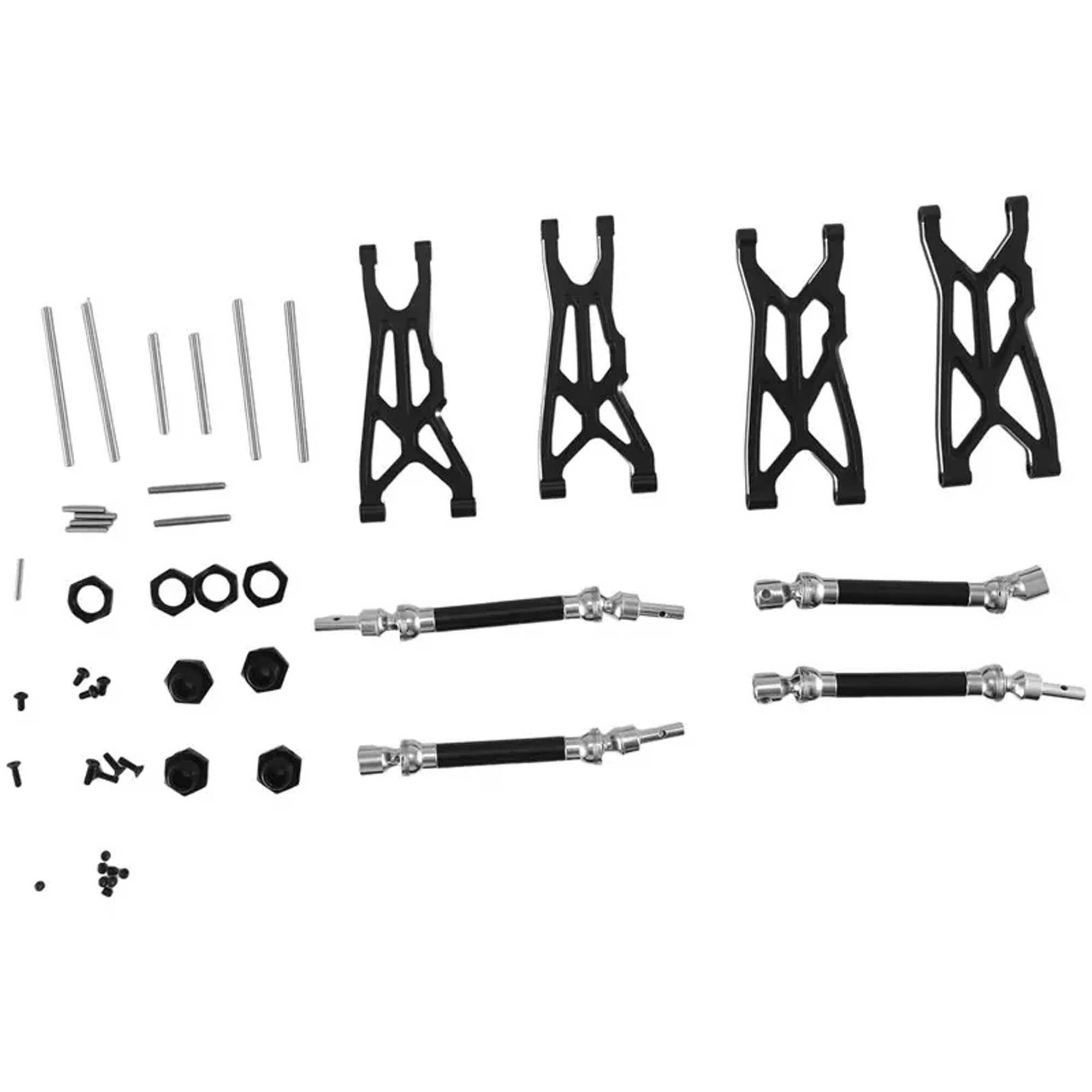 Integy Alloy Suspension Arms & Universal Shafts w/ 17mm Hex for ARRMA 1/8 Typhon 3S