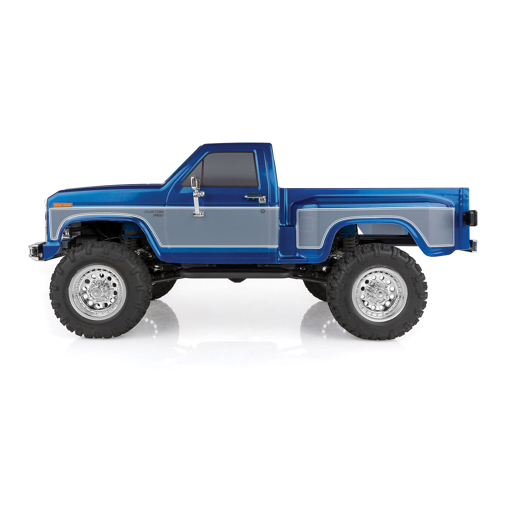 Team Associated 1/12 CR12 Ford F-150 Pick-Up 4WD Brushed RTR, Blue