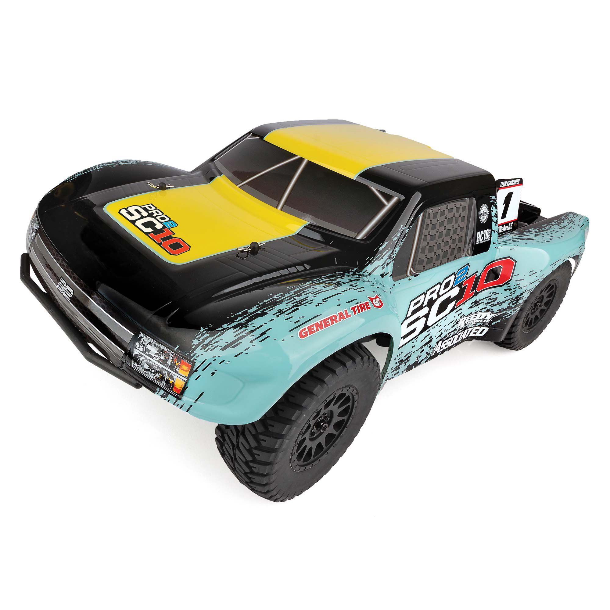 Team Associated 1/10 Pro2 SC10 2WD Short Course Truck RTR, LiPo Combo