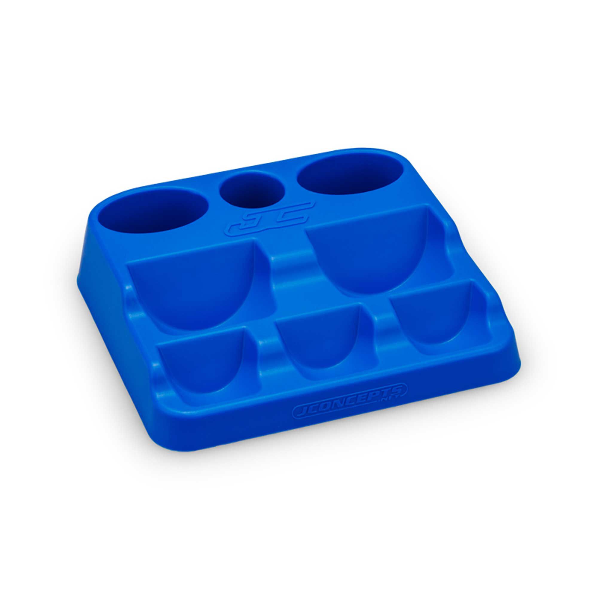 JConcepts, Inc. fluid holding station, blue