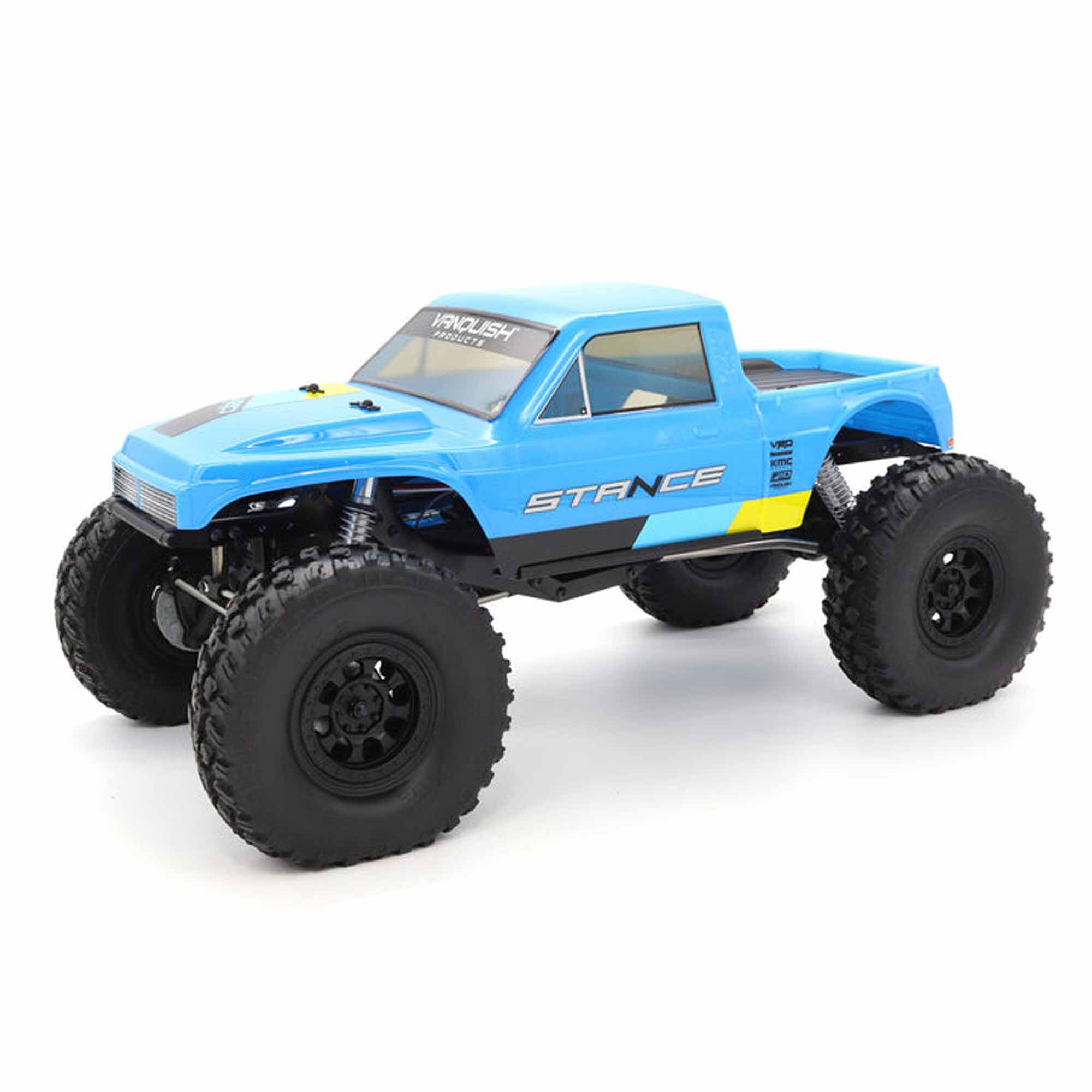 Vanquish Products 1/10 VRD Stance Brushed Rock Crawler RTR, Progress Blue
