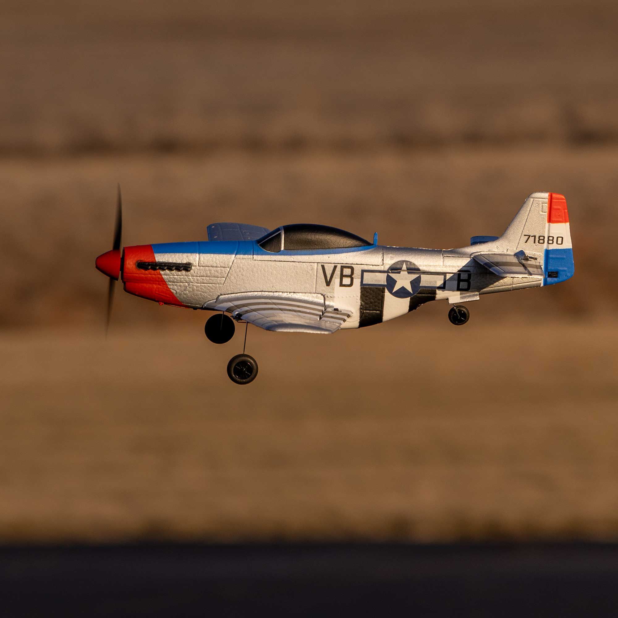 HobbyZone P-51D Mustang 450mm RTF with SAFE