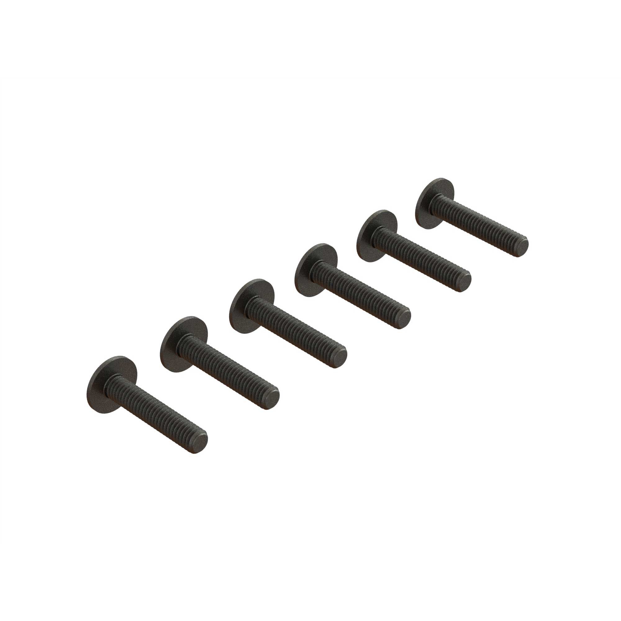 ARRMA Flanged Button Head Screw, M4x20mm (6)