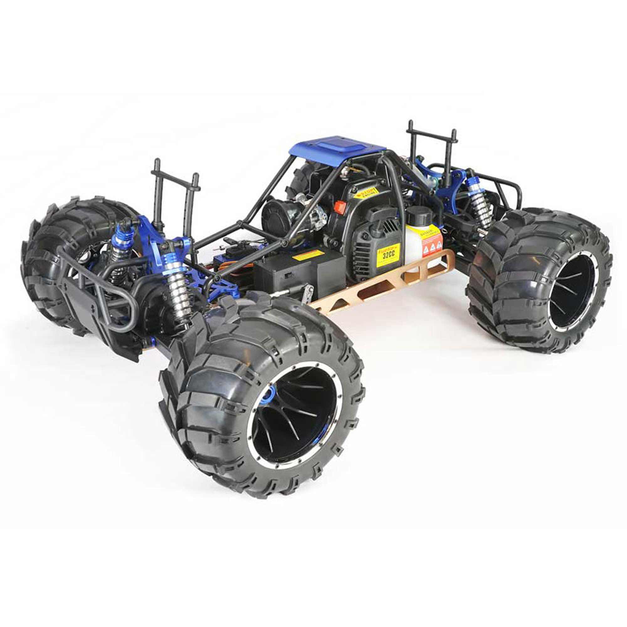 Redcat Racing 1/5 Rampage MT V3 4X4 Gas Monster Truck RTR, Orange Flame