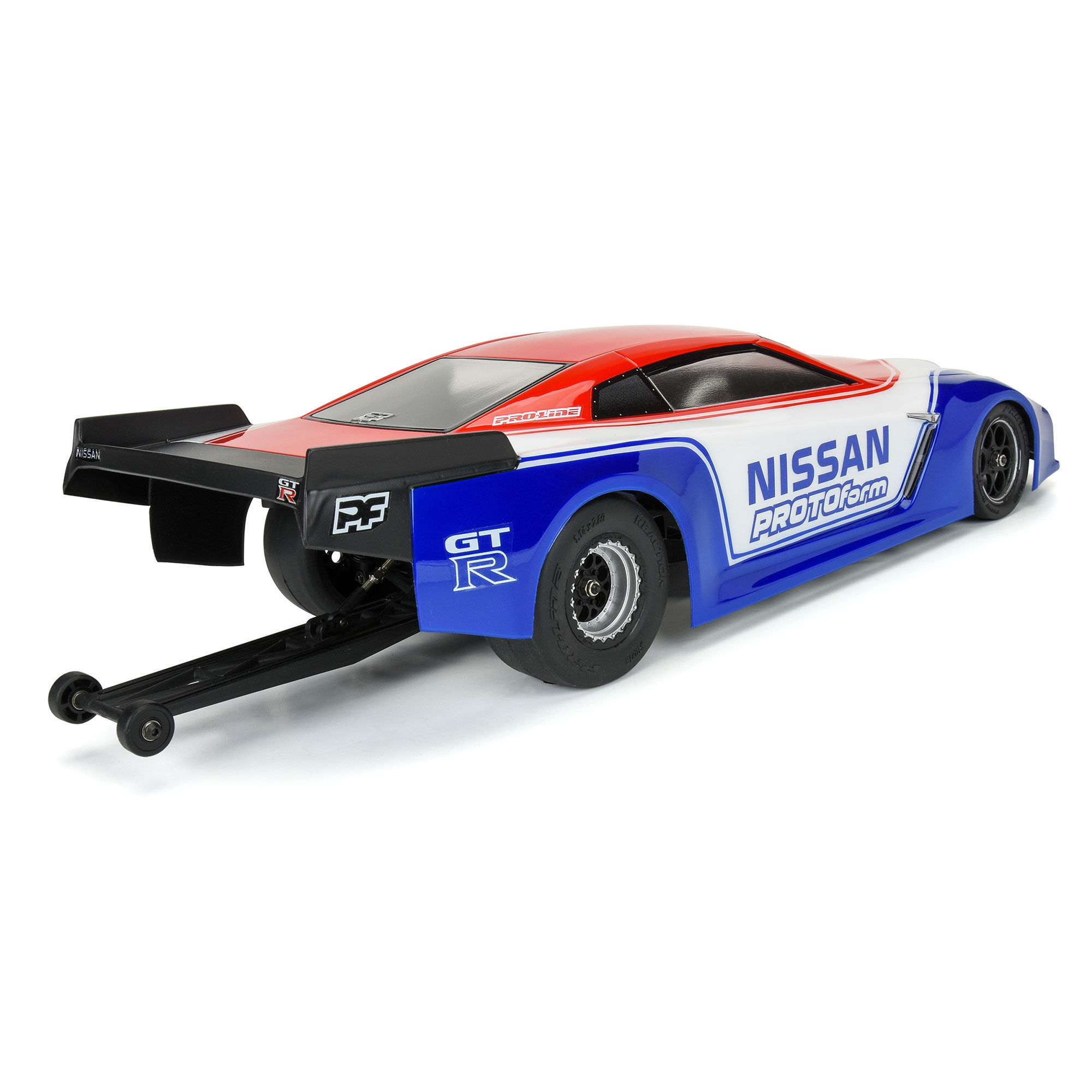 PROTOform 1/16 Nissan GT-R R35 Pro Mod Clear Body: Losi Mini Drag