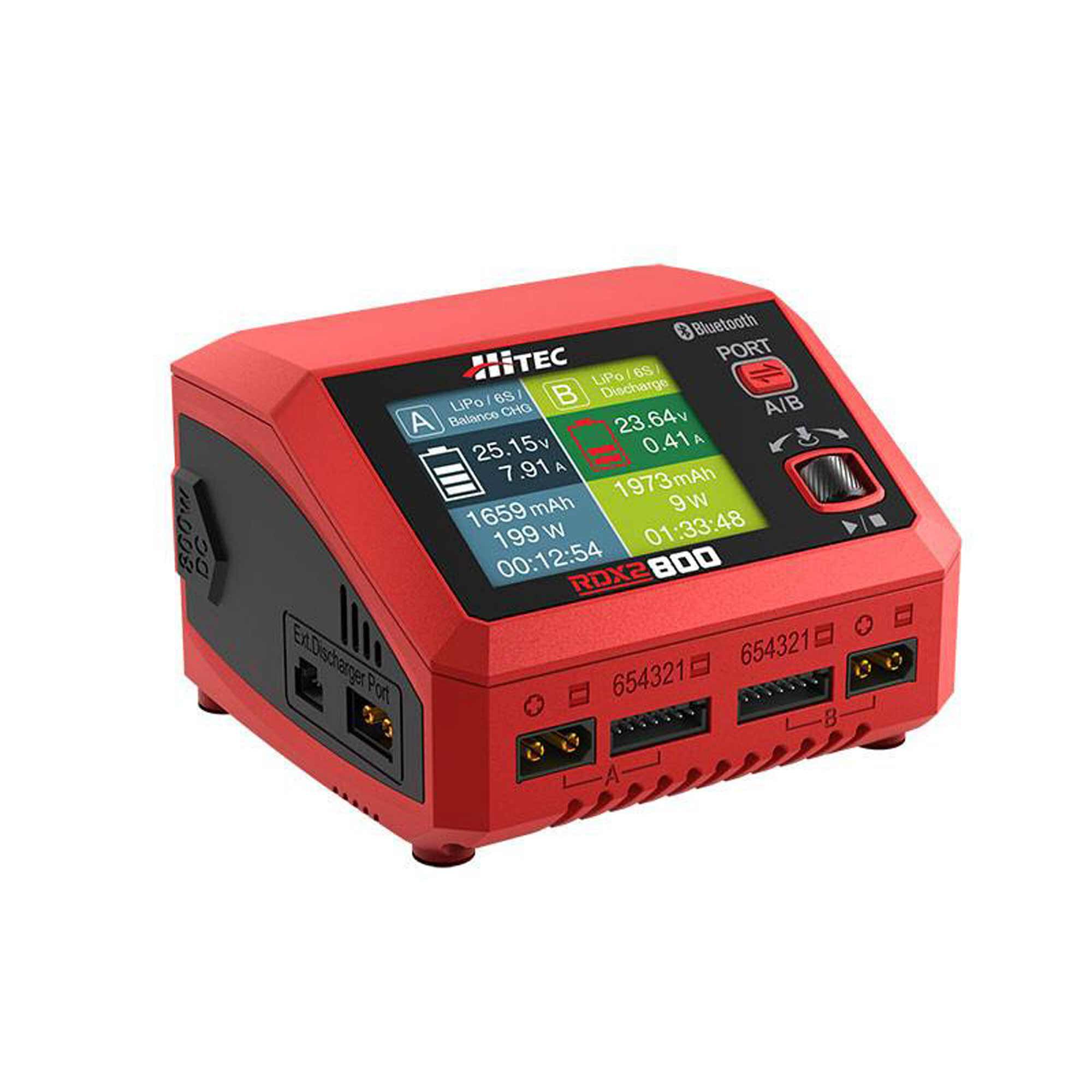 Hitec RCD Inc. RDX2 800 AC/DC Multi-Function Smart Charger