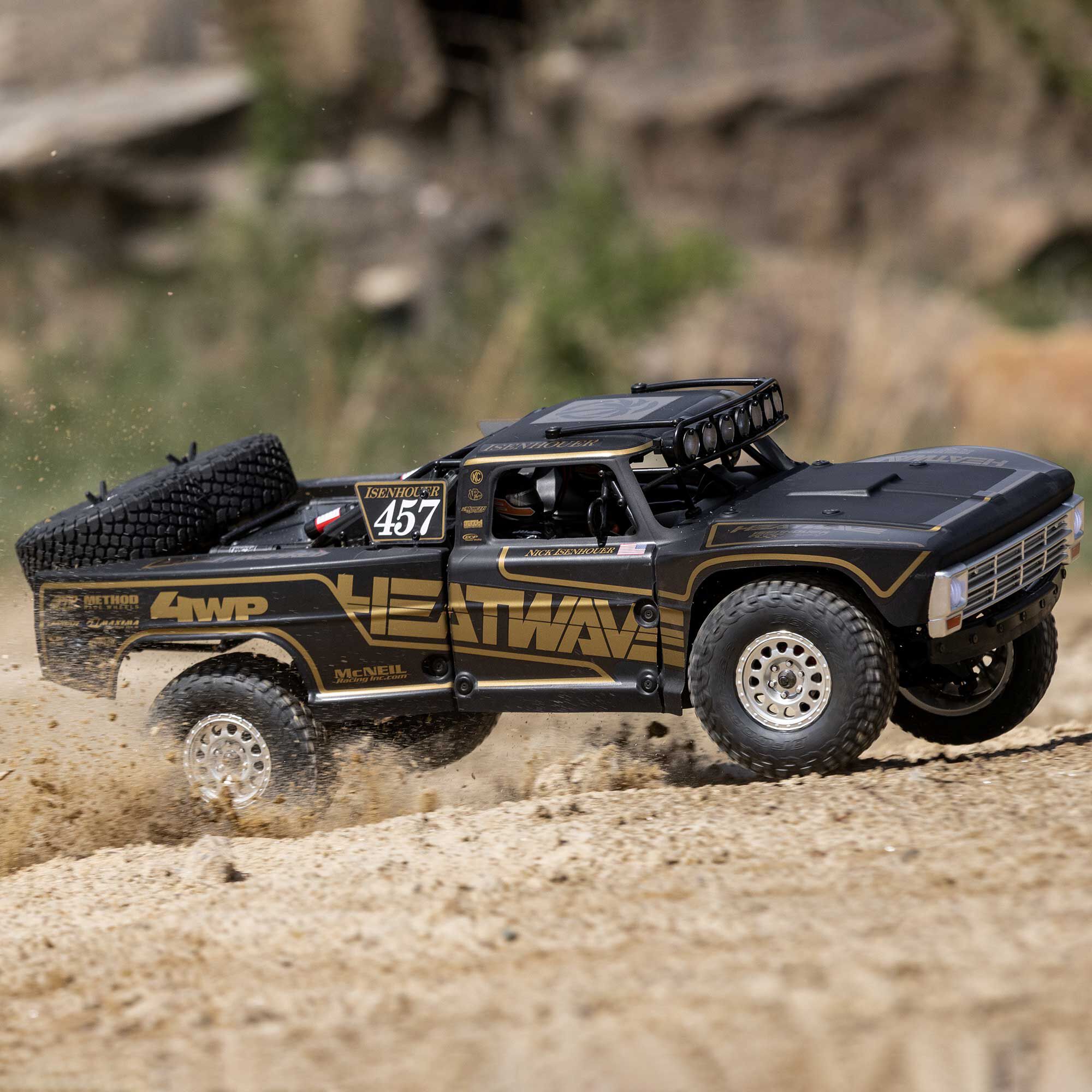 Losi 1/10 Baja Rey 2.0 Ford F100 Isenhouer Brothers 3S 4X4 RTR Brushless, Black
