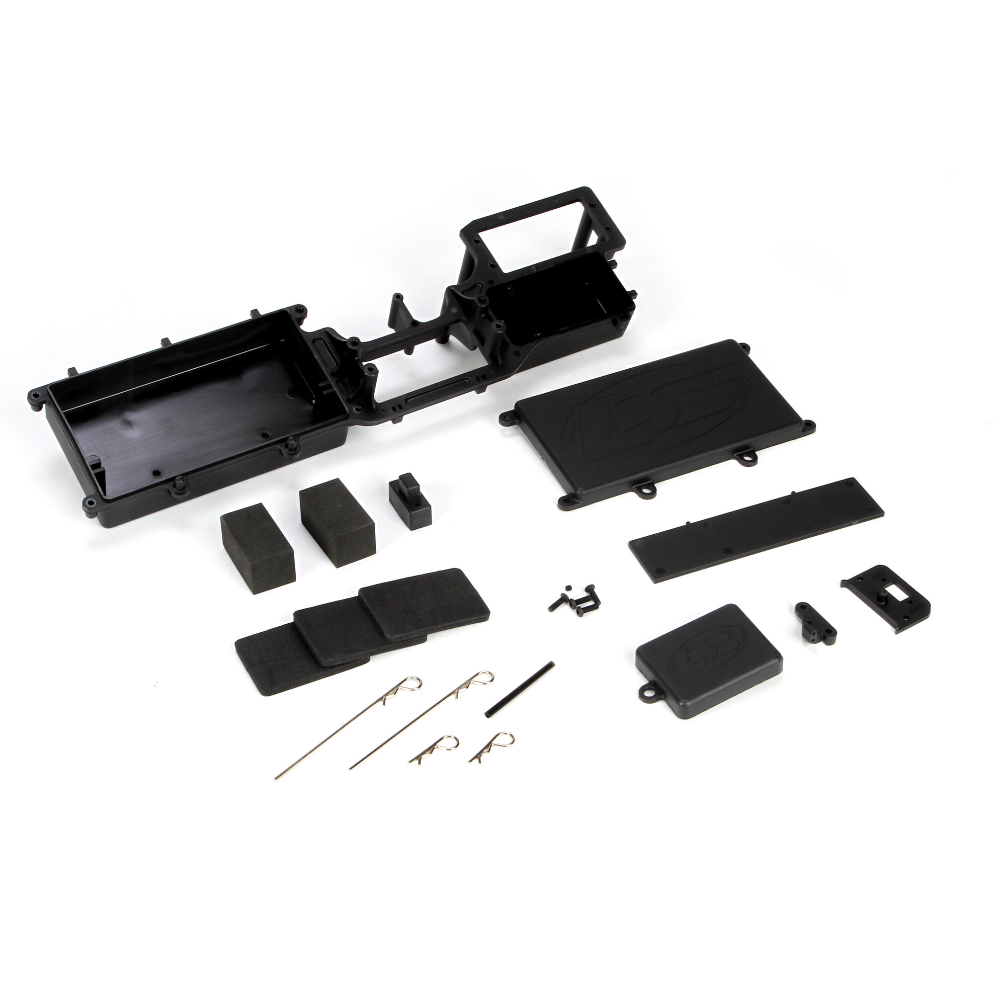 Losi Radio Tray Set: 5IVE-T, MINI WRC