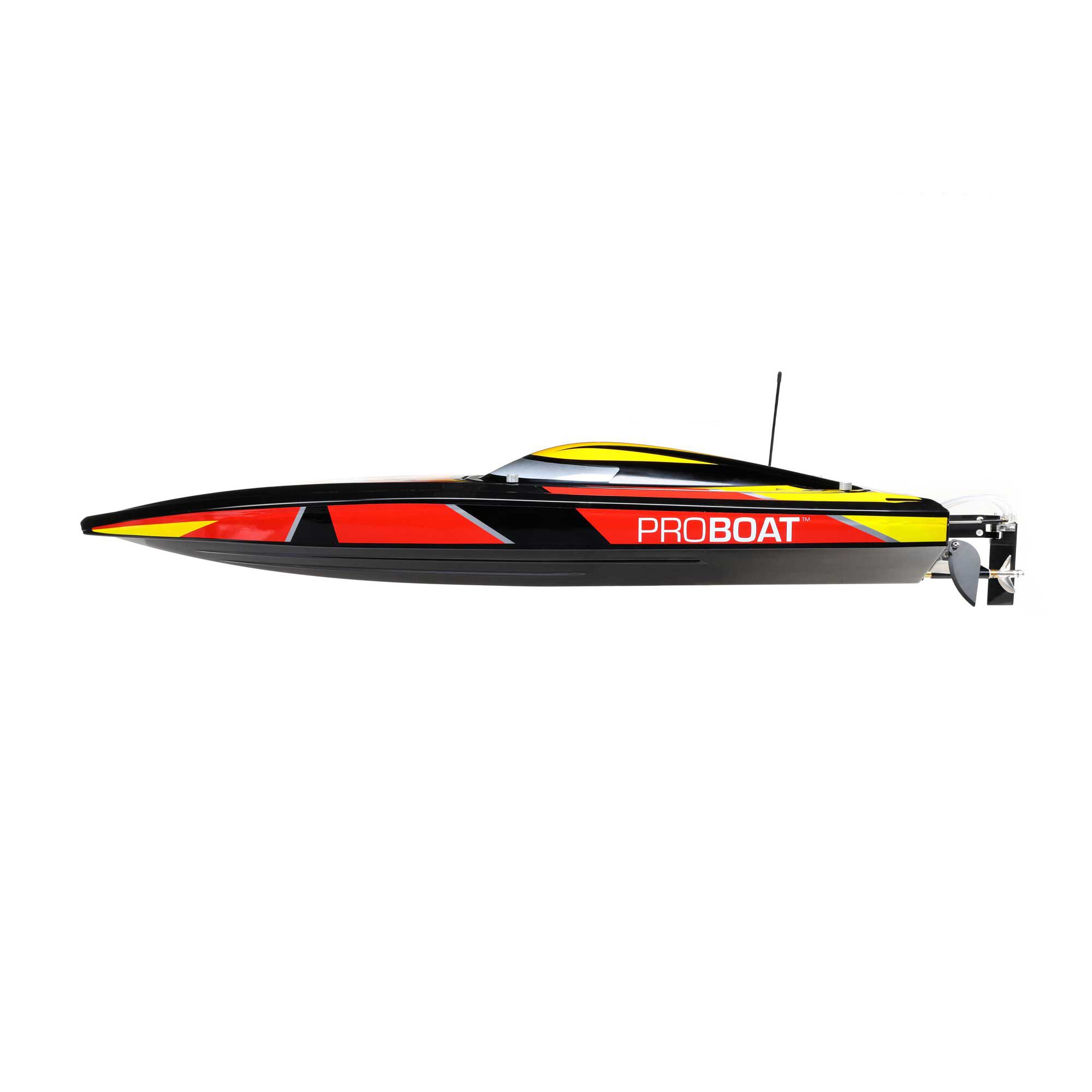 Pro Boat Sonicwake V2 36" Self-Righting Brushless Deep-V RTR, Black