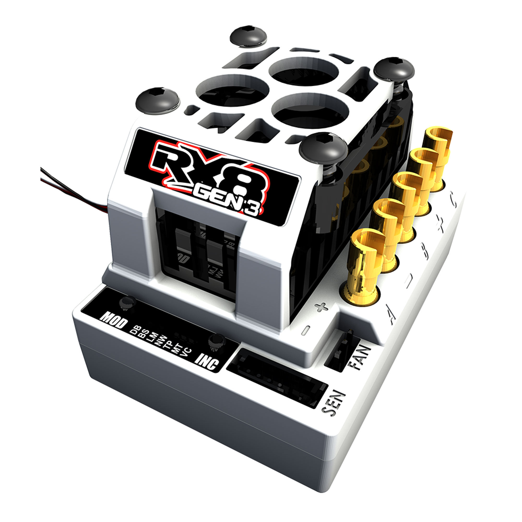 Tekin 1/8 RX8 Gen3 BL Sensored Sensorless Dual Mode ESC