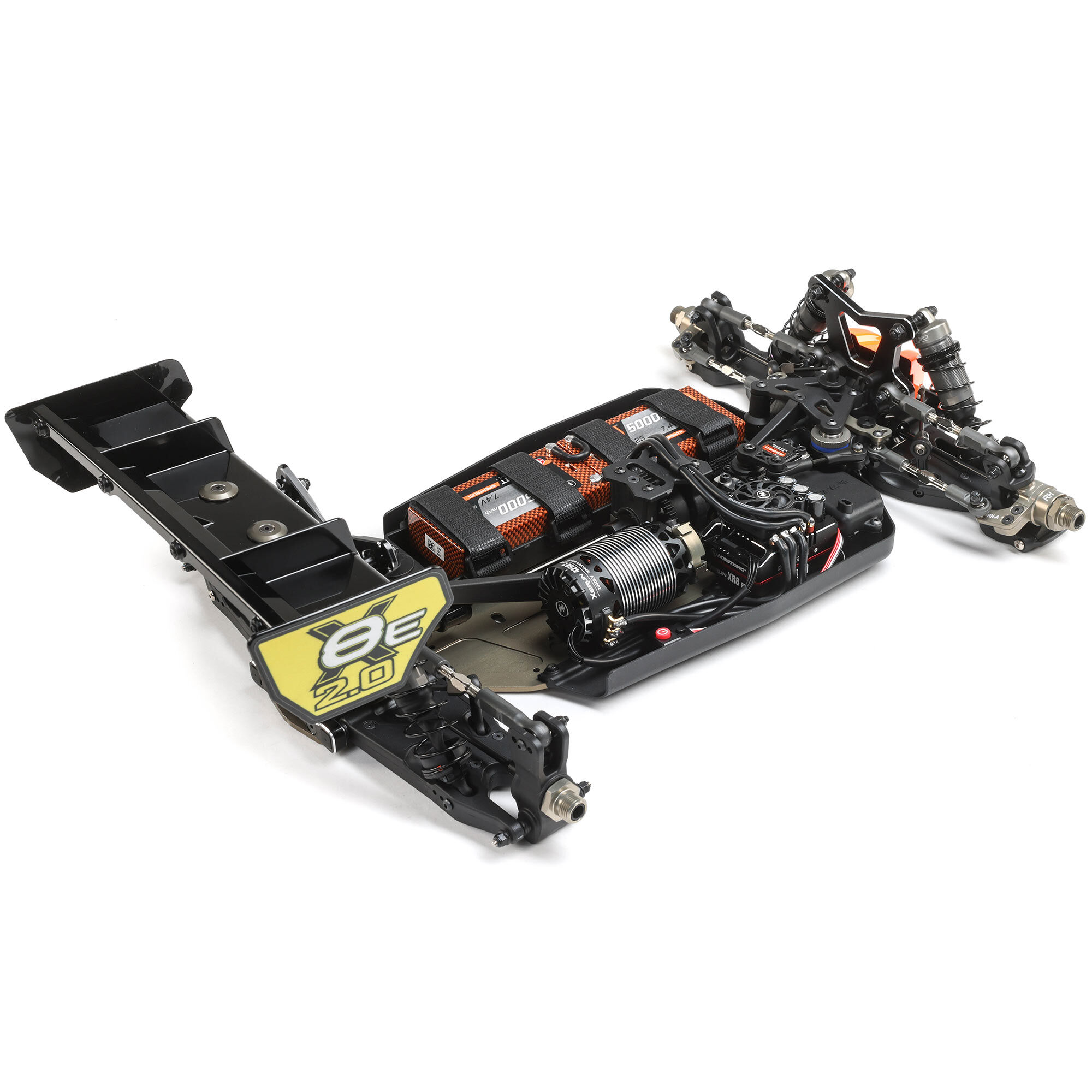 Team Losi Racing 1/8 8IGHT-X/E 2.0 Combo 4X4 Nitro/Electric Race Buggy Kit