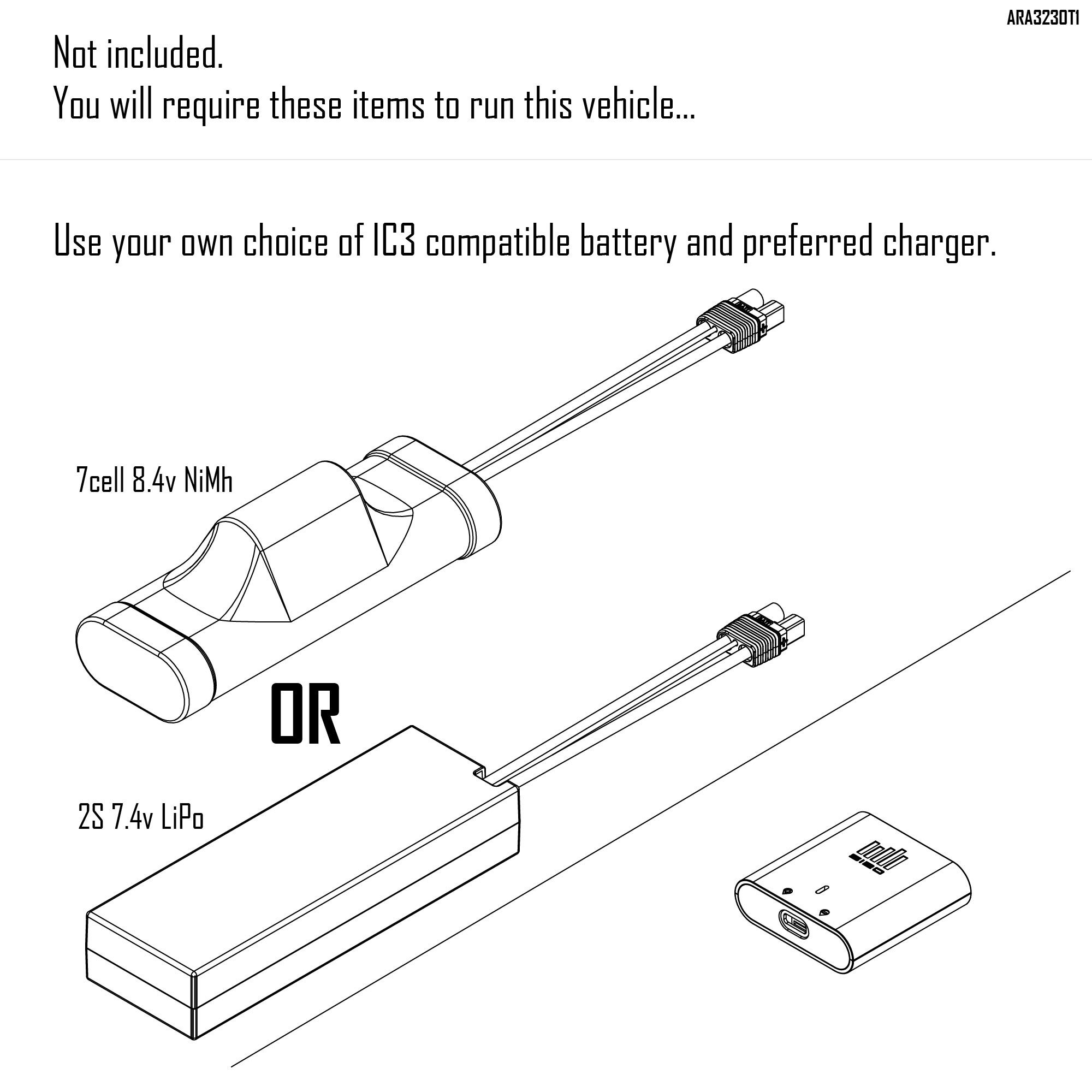 ARRMA 1/10 GORGON 2WD RTR Brushed Monster Truck, Blue