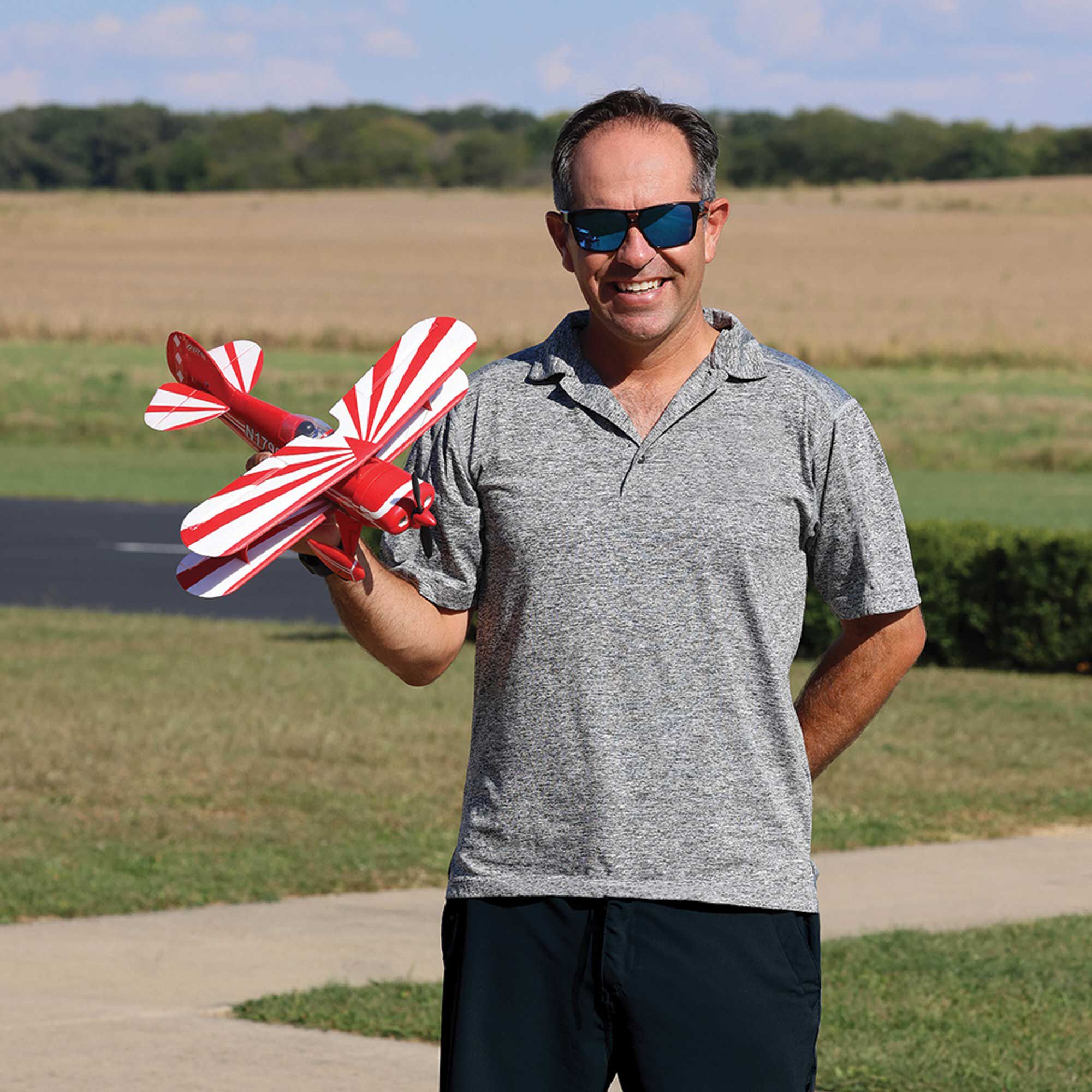 E-flite UMX Pitts S-1S BNF Basic with AS3X and SAFE Select