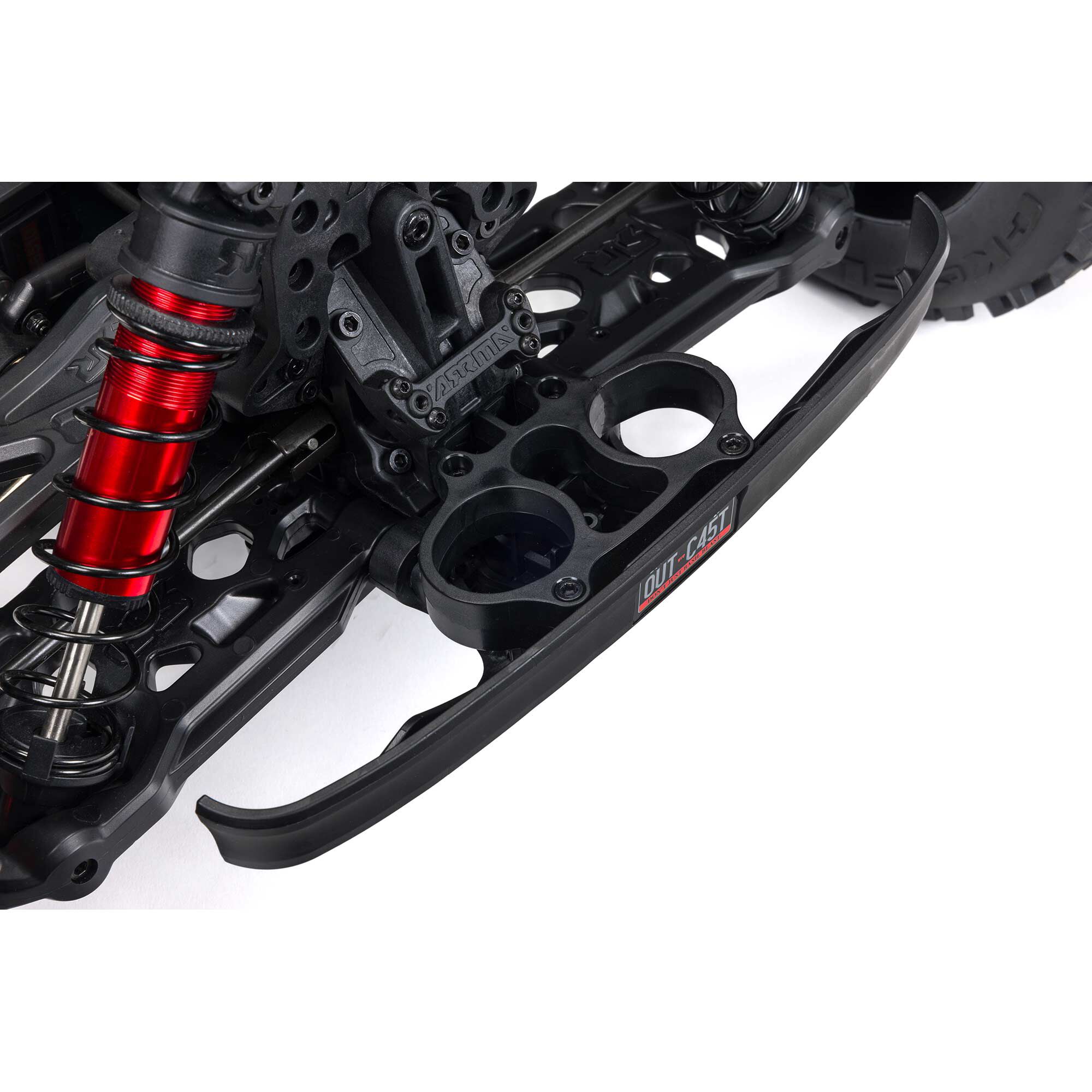 ARRMA 1/5 OUTCAST 8S EXB AVC 4X4 RTR Brushless Stunt Truck, Black