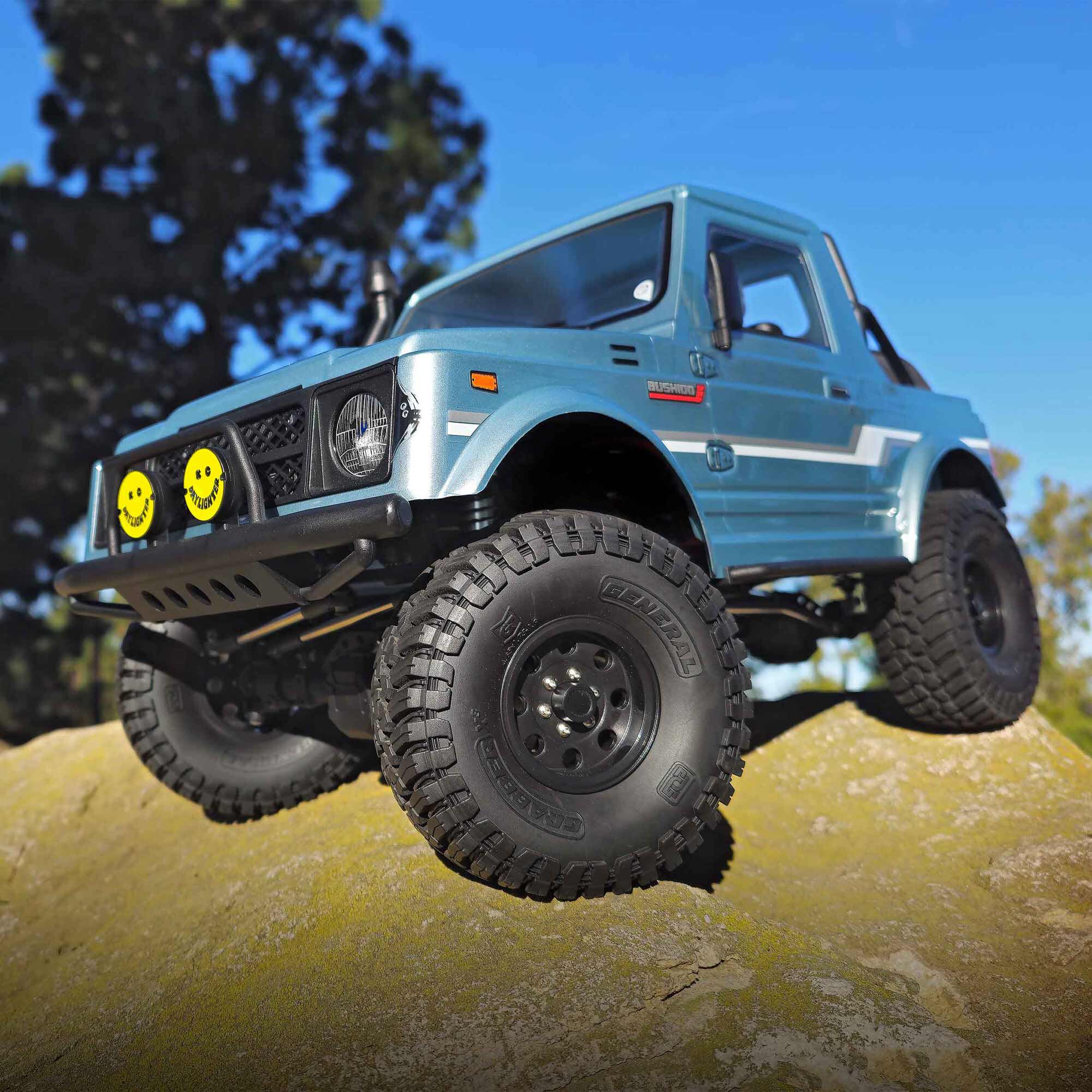 Team Associated 1/10 Enduro 4x4 Trail Truck, Bushido+ RTR, Blue, LiPo Combo