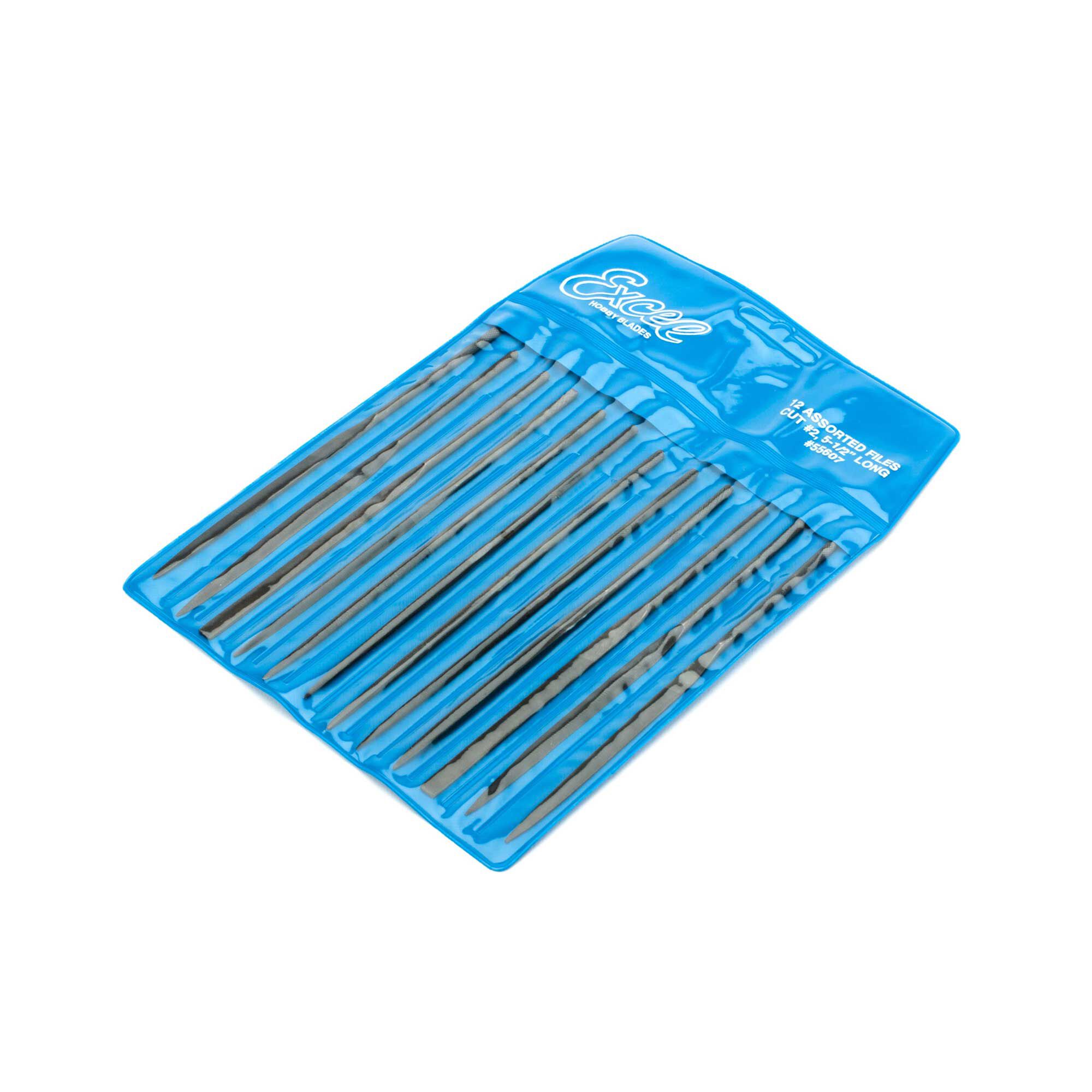 Excel Hobby Blade Corp Assorted Files with Pouch