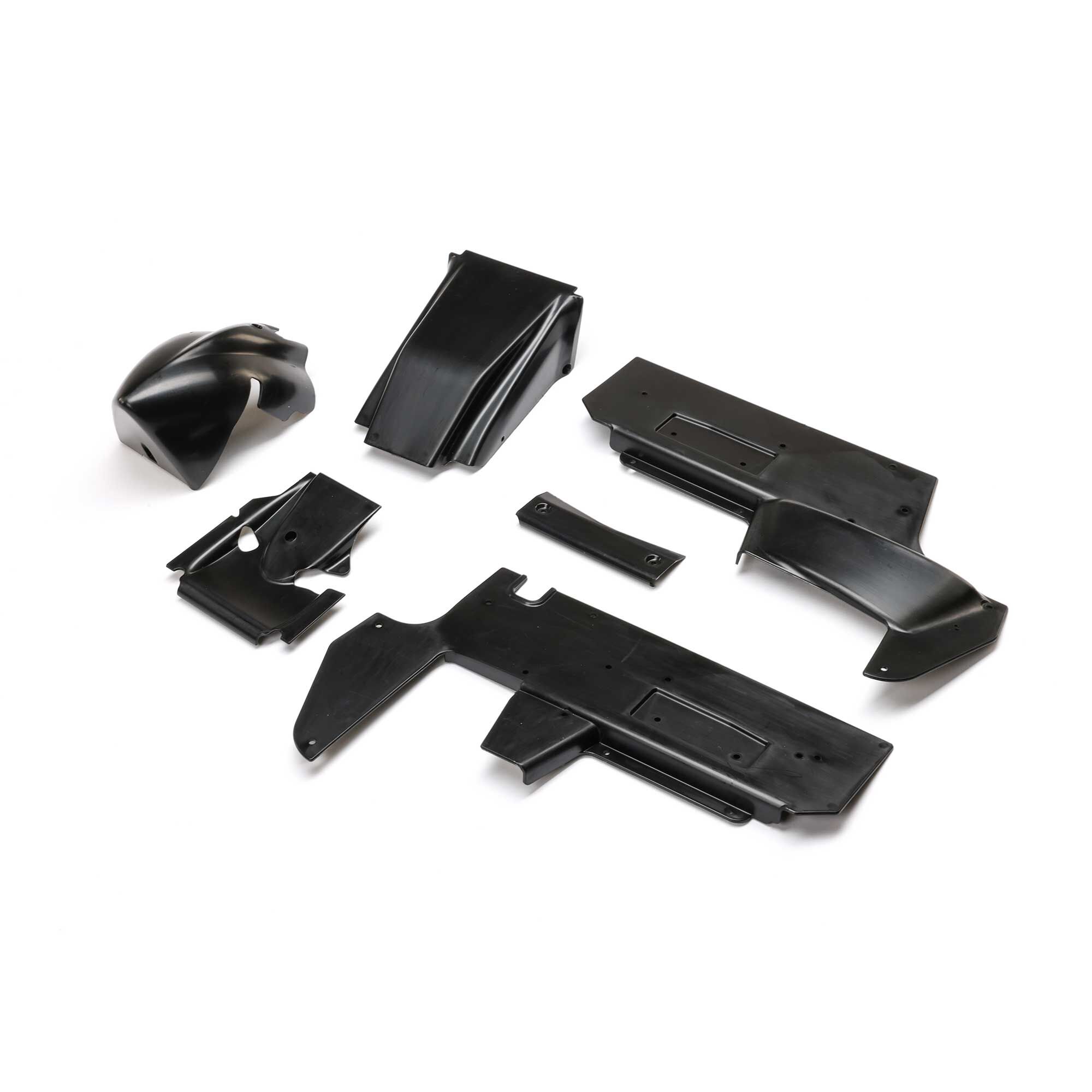 Losi Body Panel Set, Black: 22S Sprint