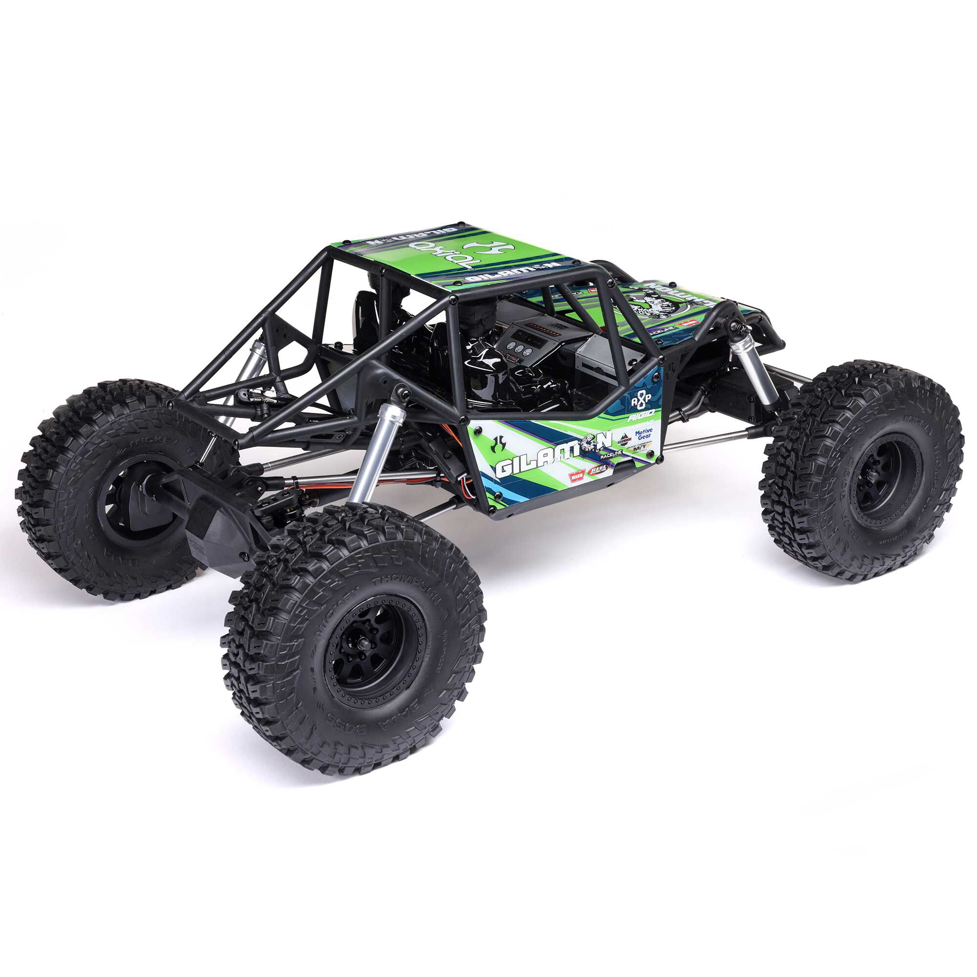 Axial 1/8 AXP8 Gilamon 2.2 4X4 RTR Brushed Trail Buggy, Green