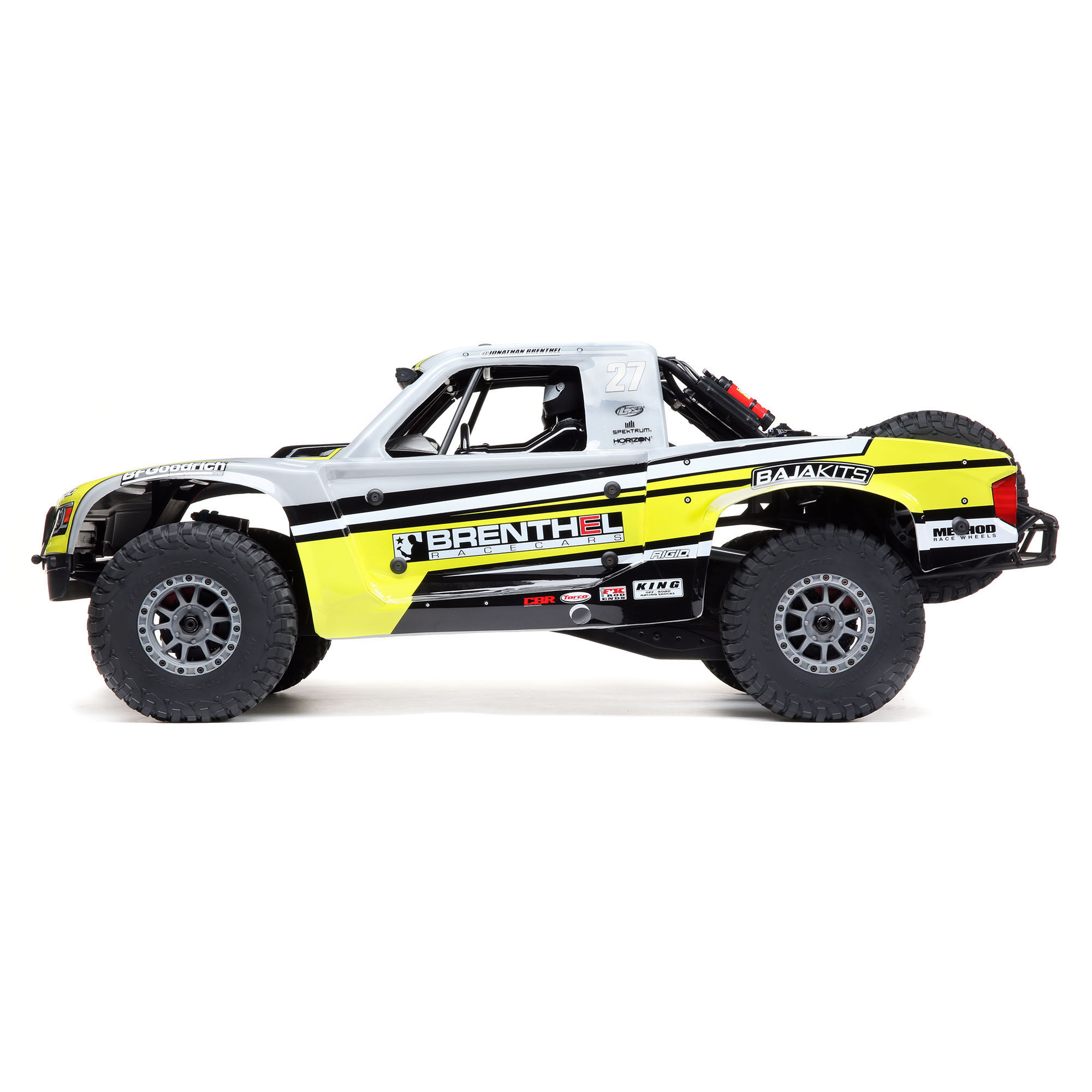 Losi 1/6 Super Baja Rey King Shocks 8S 4X4 RTR Brushless Desert Truck, Blue