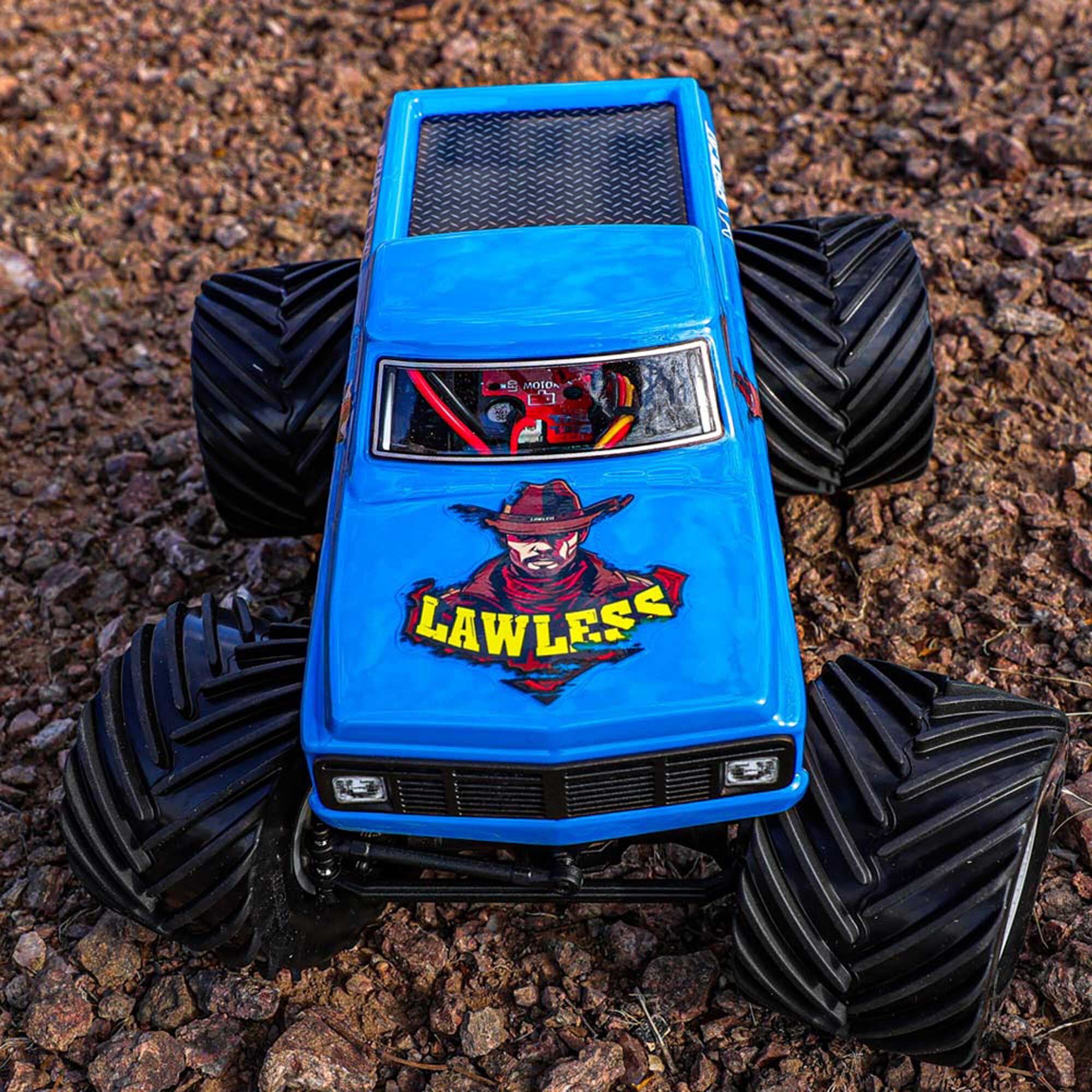 Redcat Racing 1/18 MT-18 4x4 Monster Truck RTR, Blue