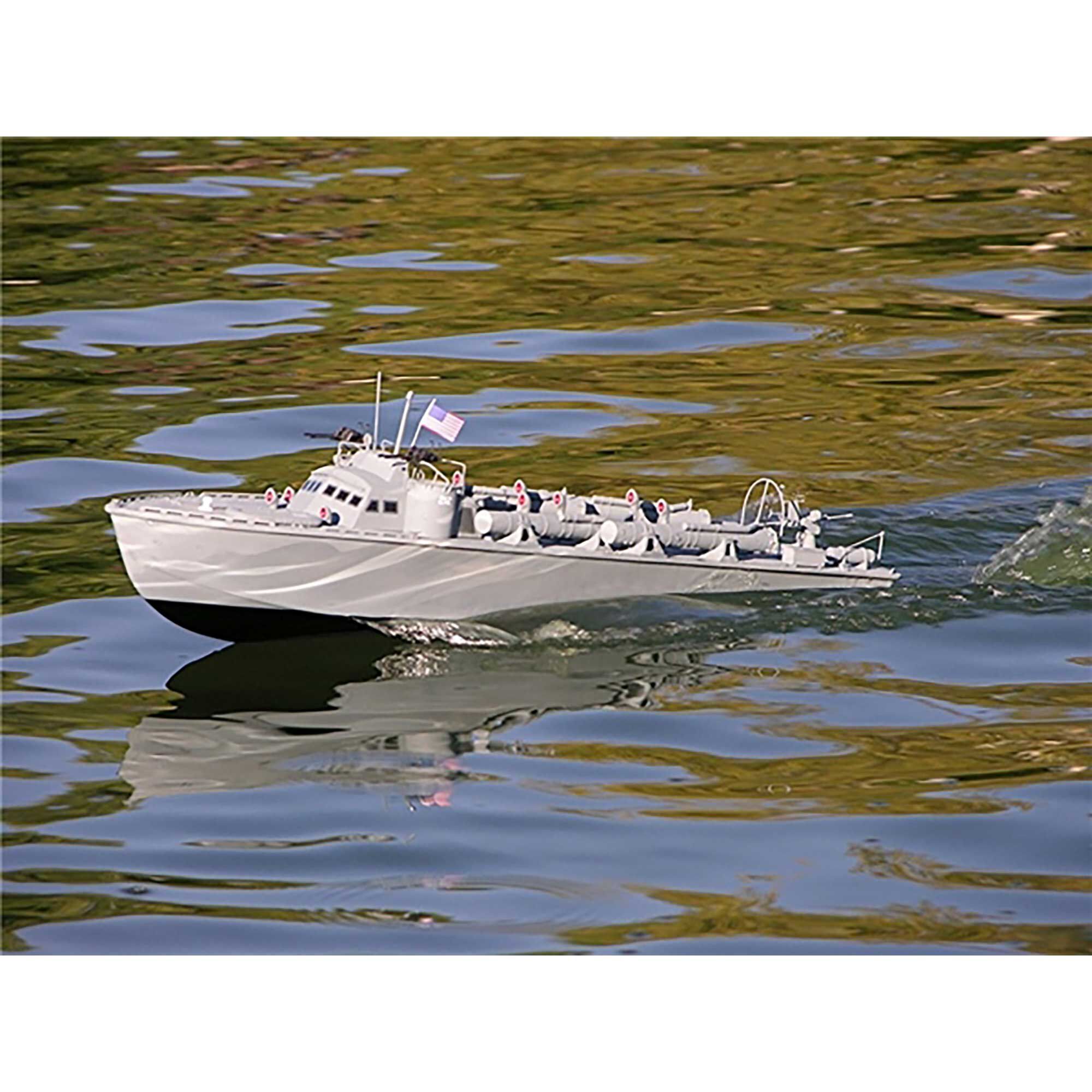 Dumas Products, Inc. 1/30 1978 PT-212 Higgins Patrol Torpedo Boat Kit, 30.5"