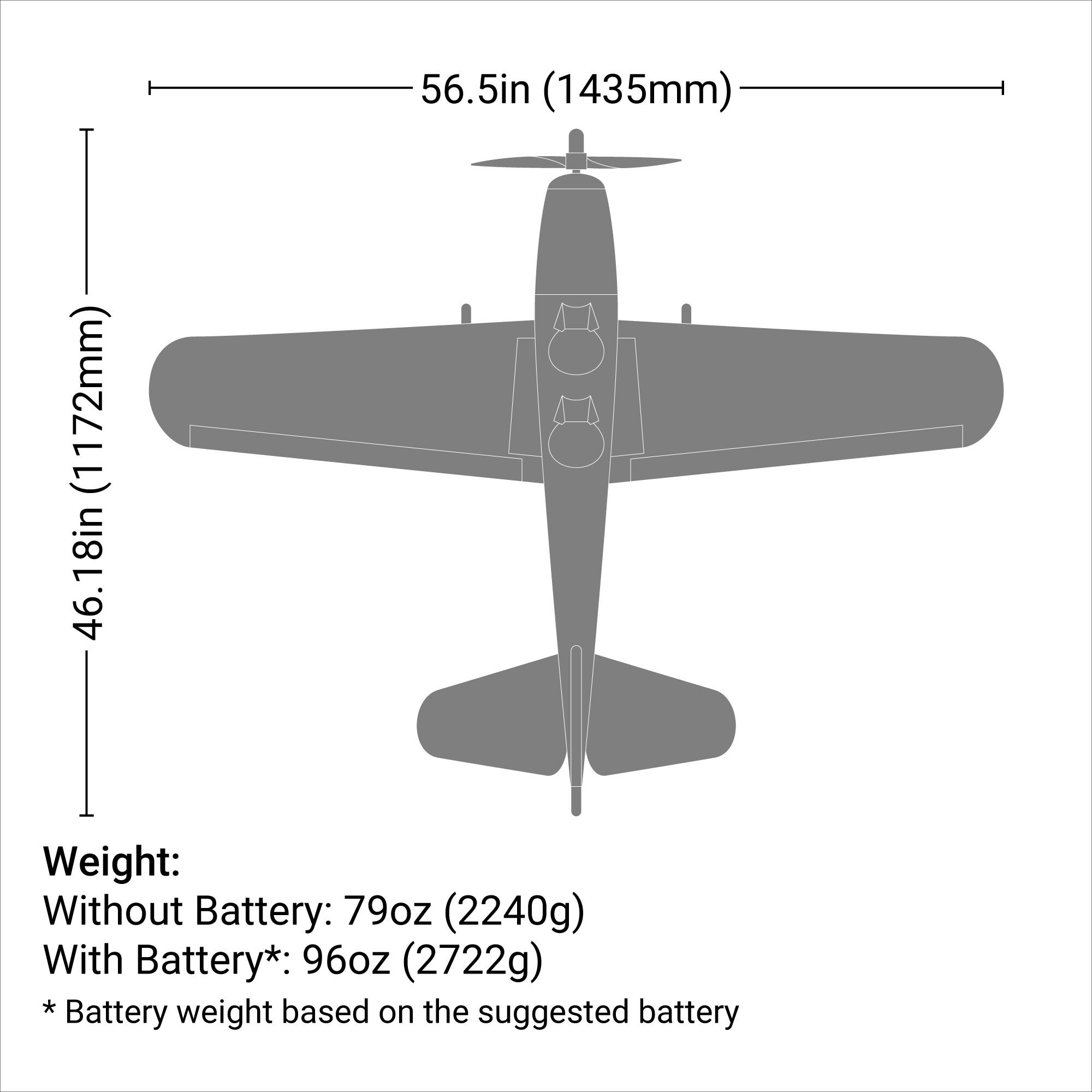 Hangar 9 Fun Scale PT-19 PNP, 56.5"
