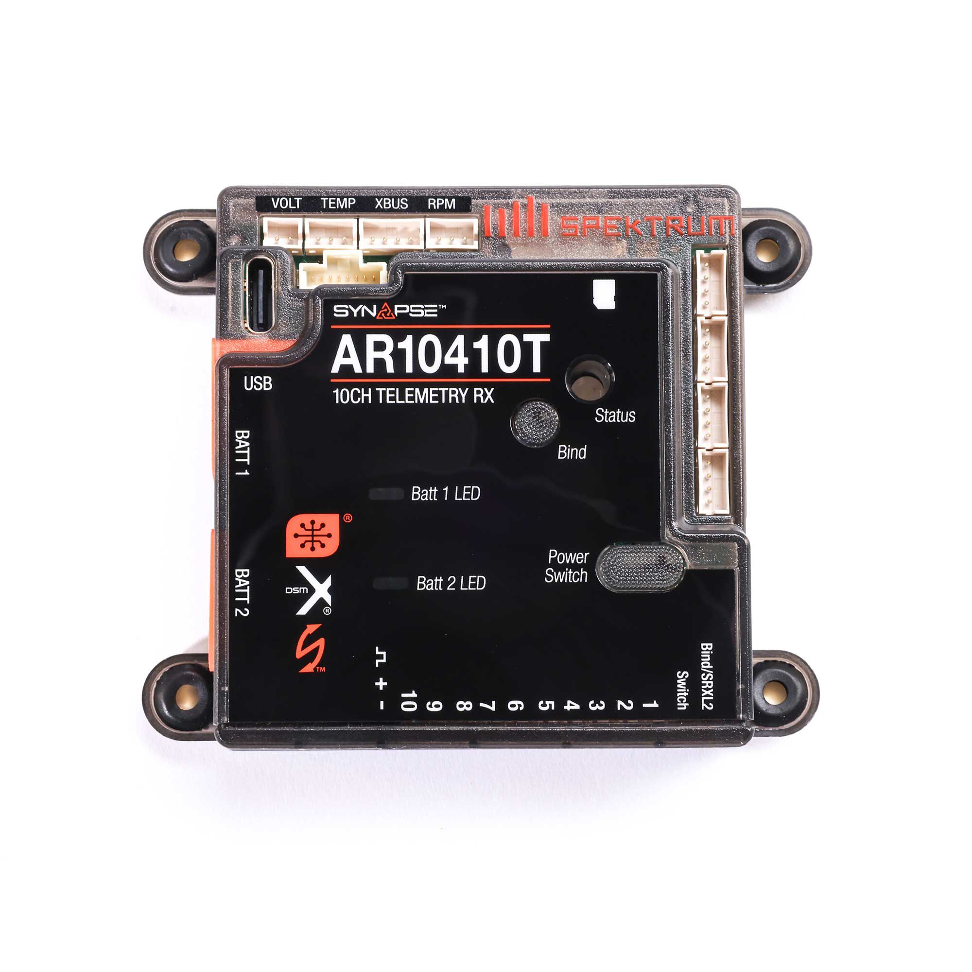 Spektrum AR10410T 10-Channel PowerSafe Telemetry Receiver