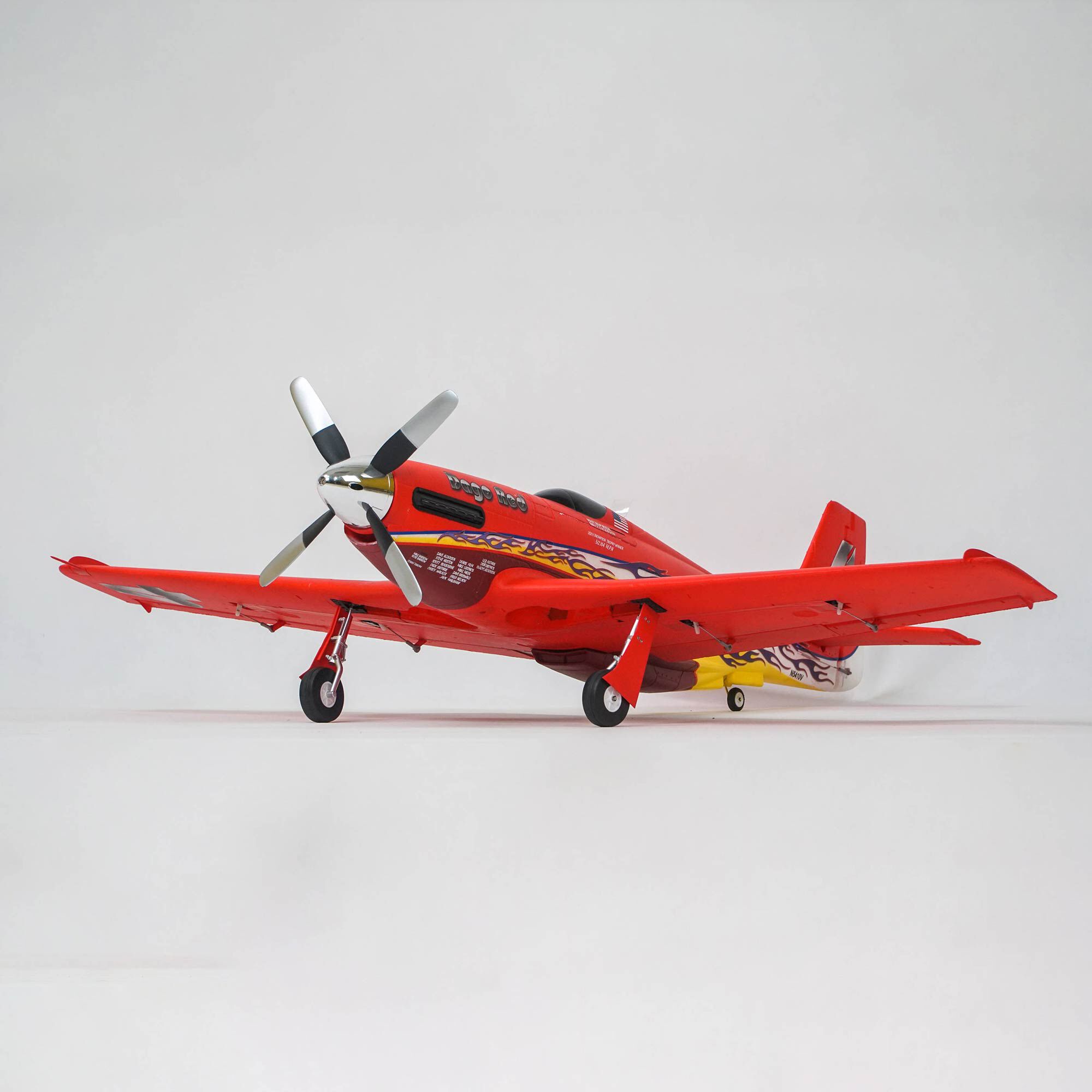 FMS P-51D Mustang 1100mm PNP, Dago Red