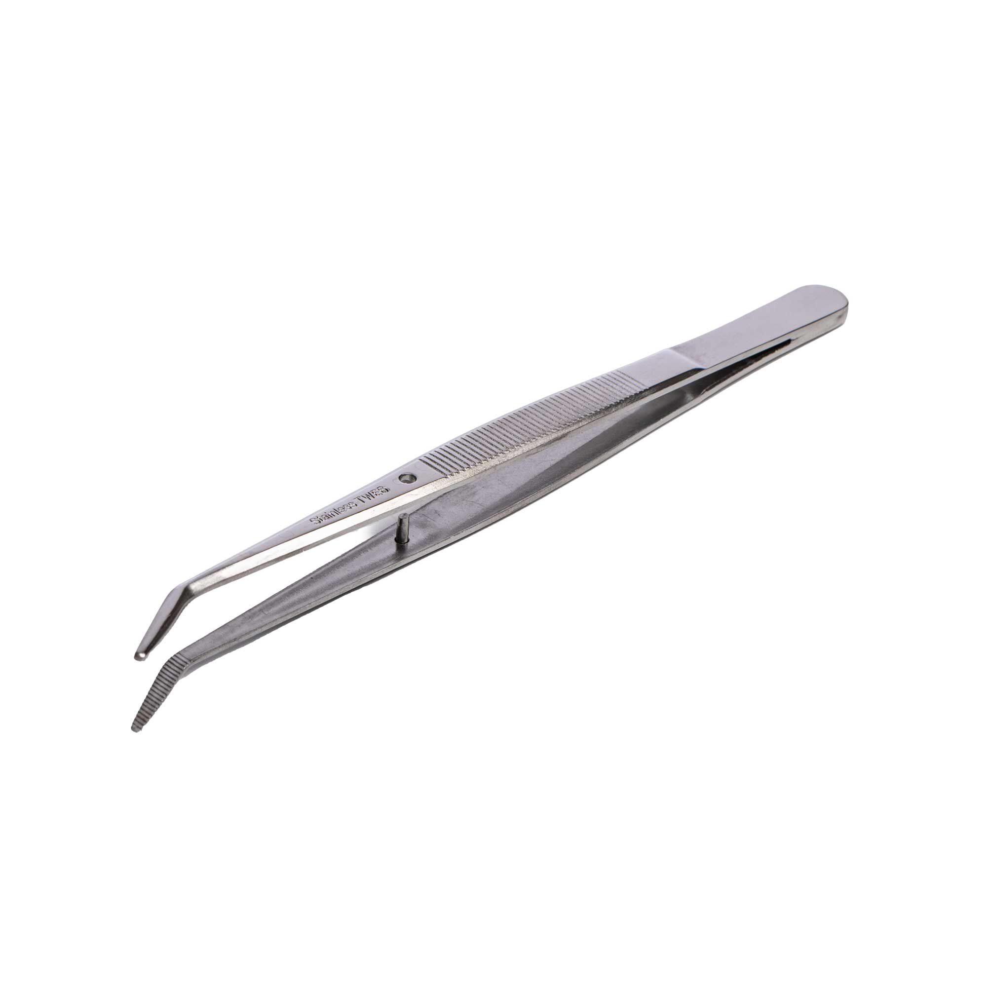 Hobby Essentials 6" Curved Fine Point Stainless Steel Tweezer