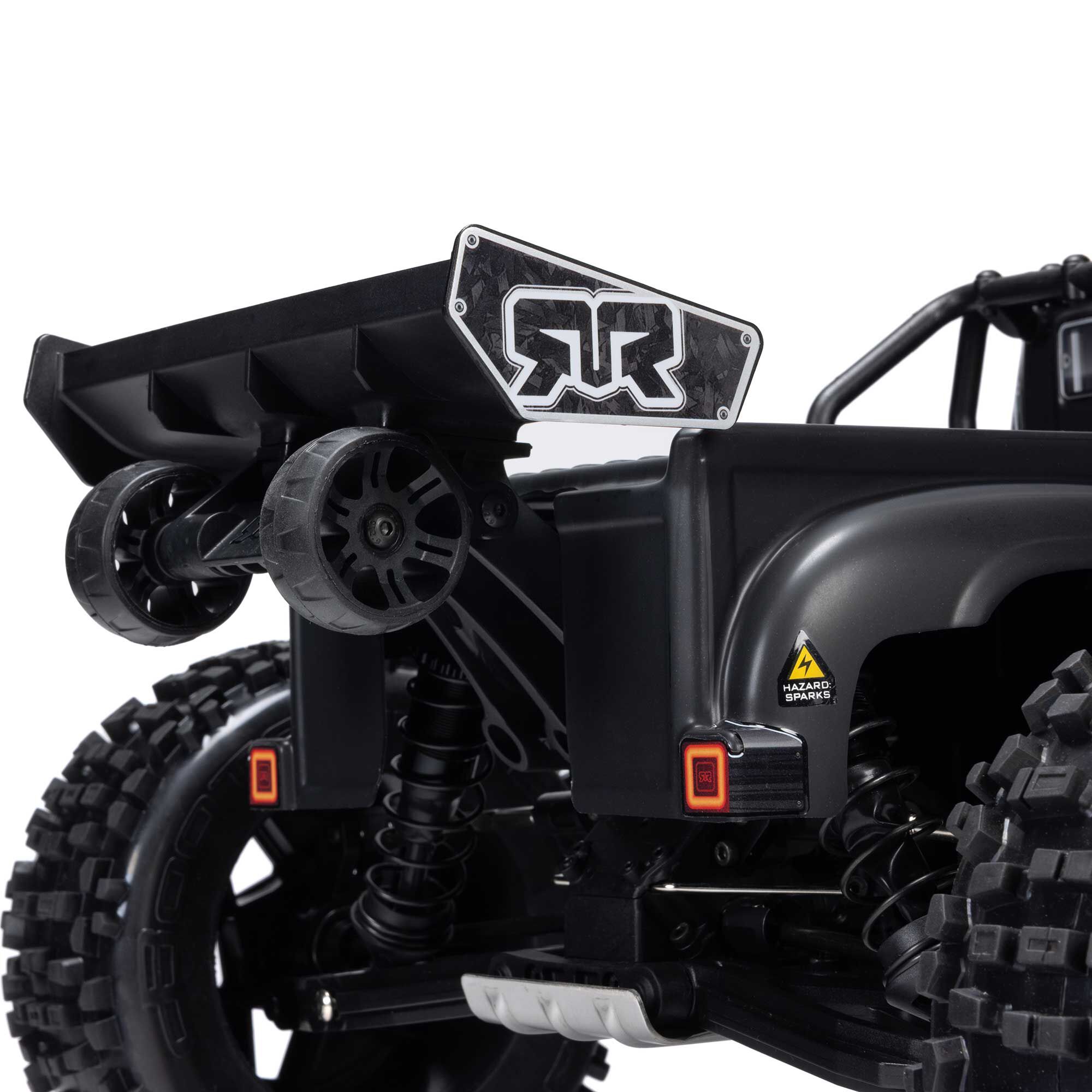 ARRMA 1/8 NOTORIOUS 6S 4X4 RTR Brushless Stunt Truck, Black