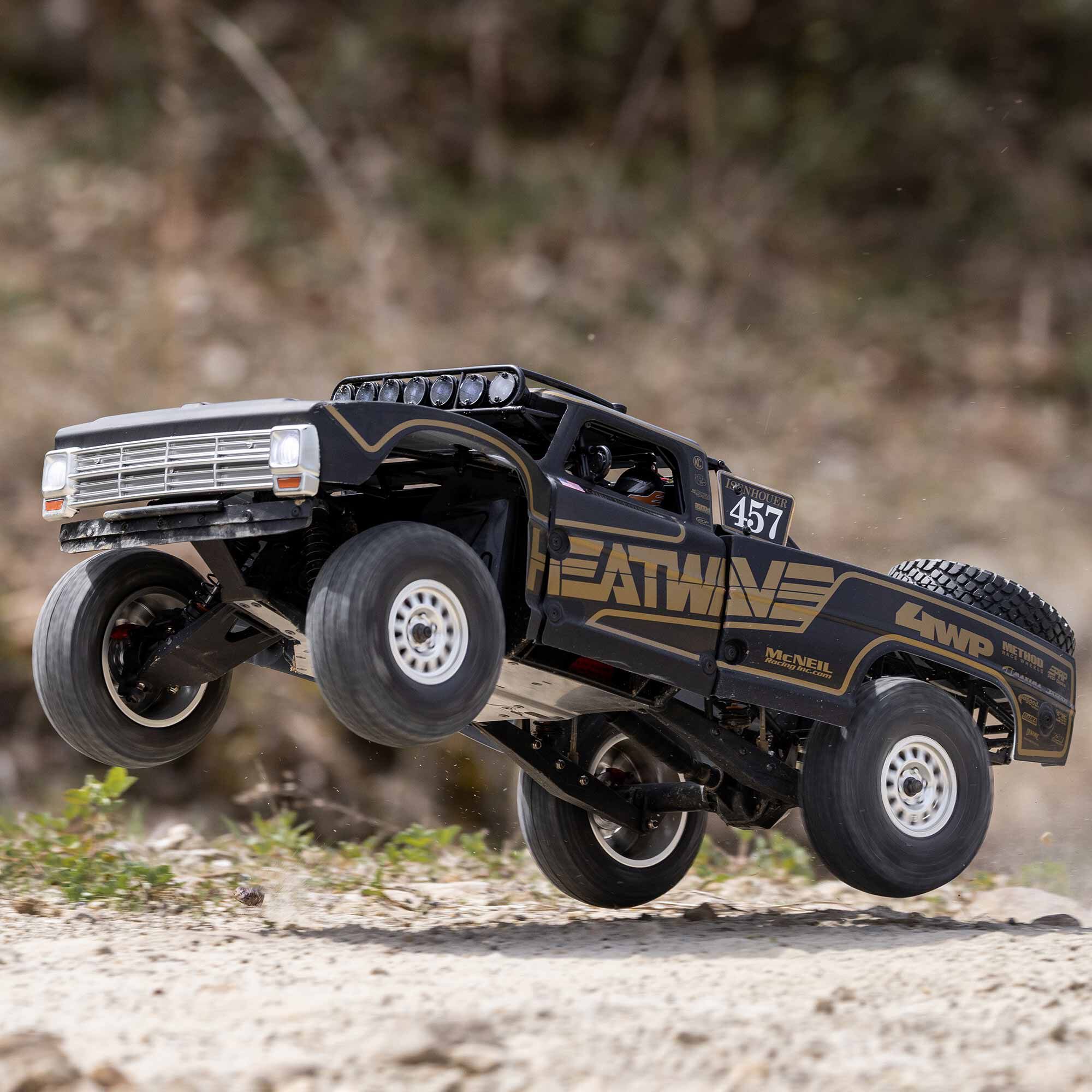 Losi 1/10 Baja Rey 2.0 Ford F100 Isenhouer Brothers 3S 4X4 RTR Brushless, Black